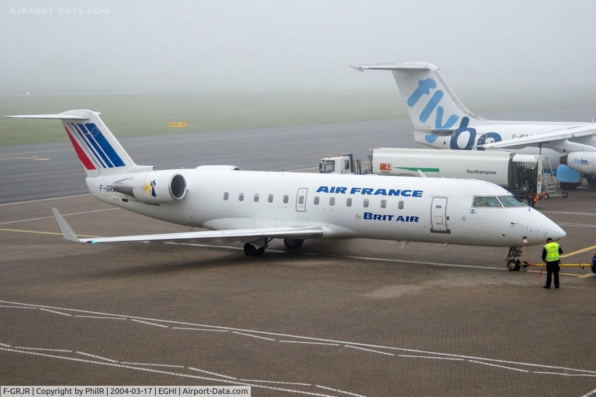 F-GRJR, 2000 Canadair CRJ-100ER (CL-600-2B19), c/n 7375, F-GRJR 2000 CRJ100 Brit Air SOU 