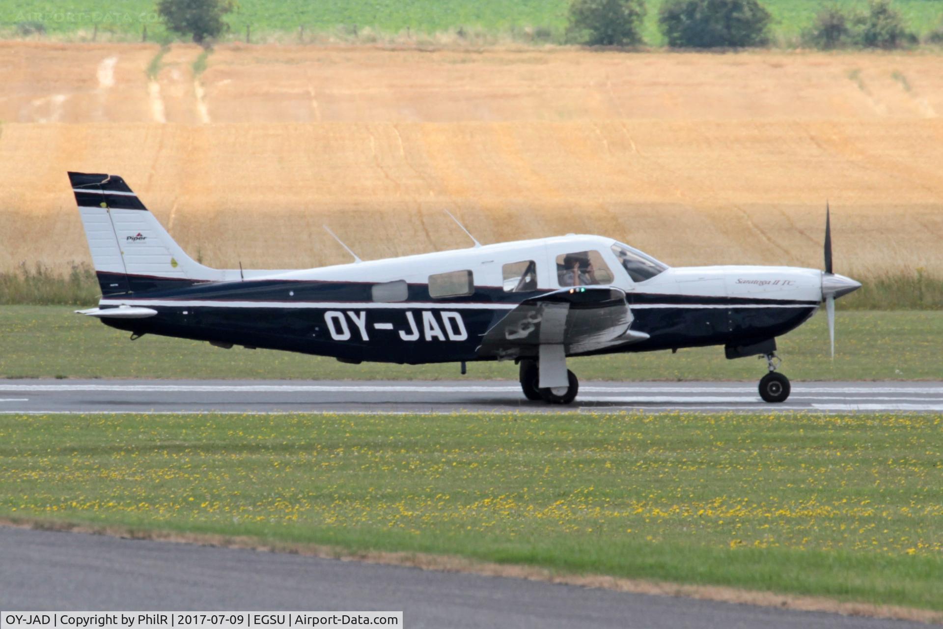 OY-JAD, 1998 Piper PA-32R-301T II TC Turbo Saratoga, c/n 3257065, OY-JAD Piper Pa-32 Saratoga 2 Flying Legends Duxford
