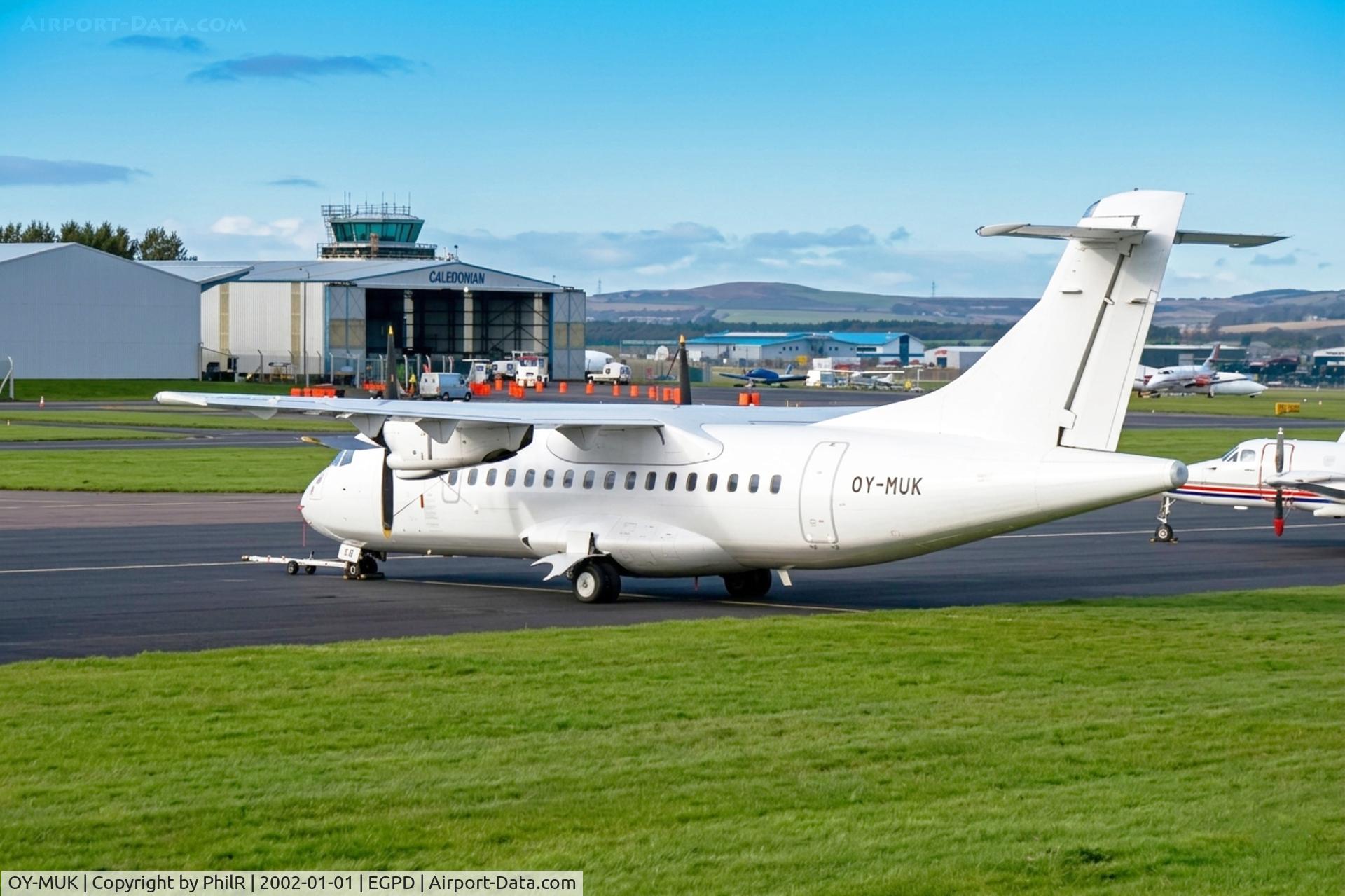 OY-MUK, 1990 ATR 42-300, c/n 176, OY-MUK 1990 ATR42-300 Danish Air Transport ABZ
