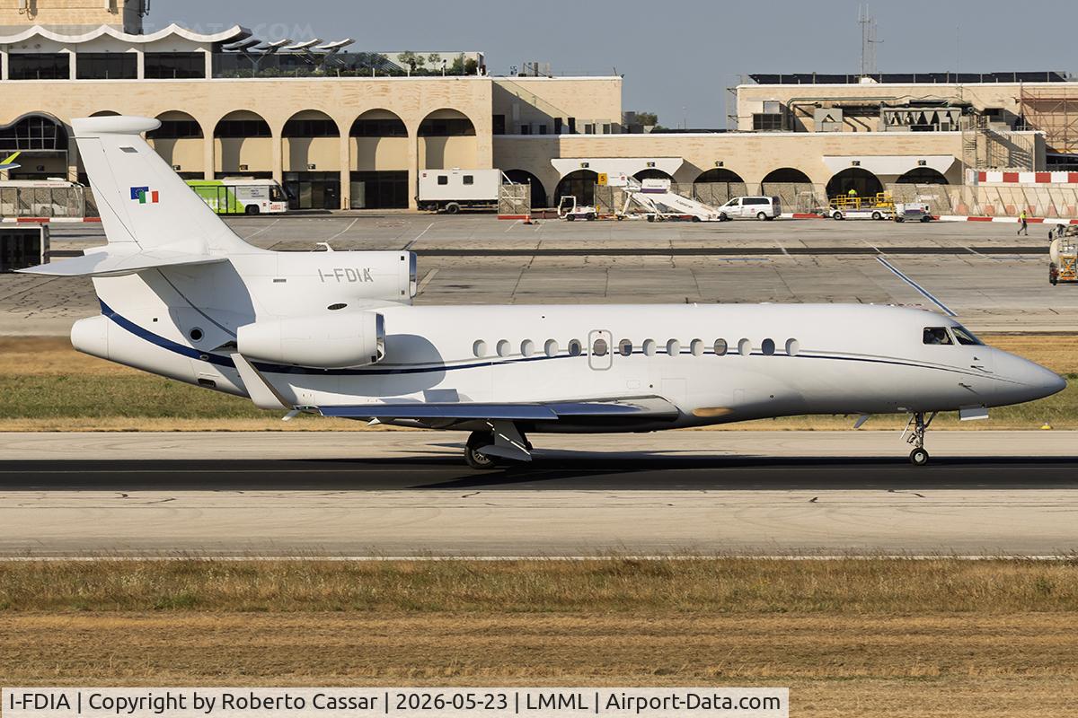 I-FDIA, 2014 Dassault Falcon 7X, c/n 240, Runway 13