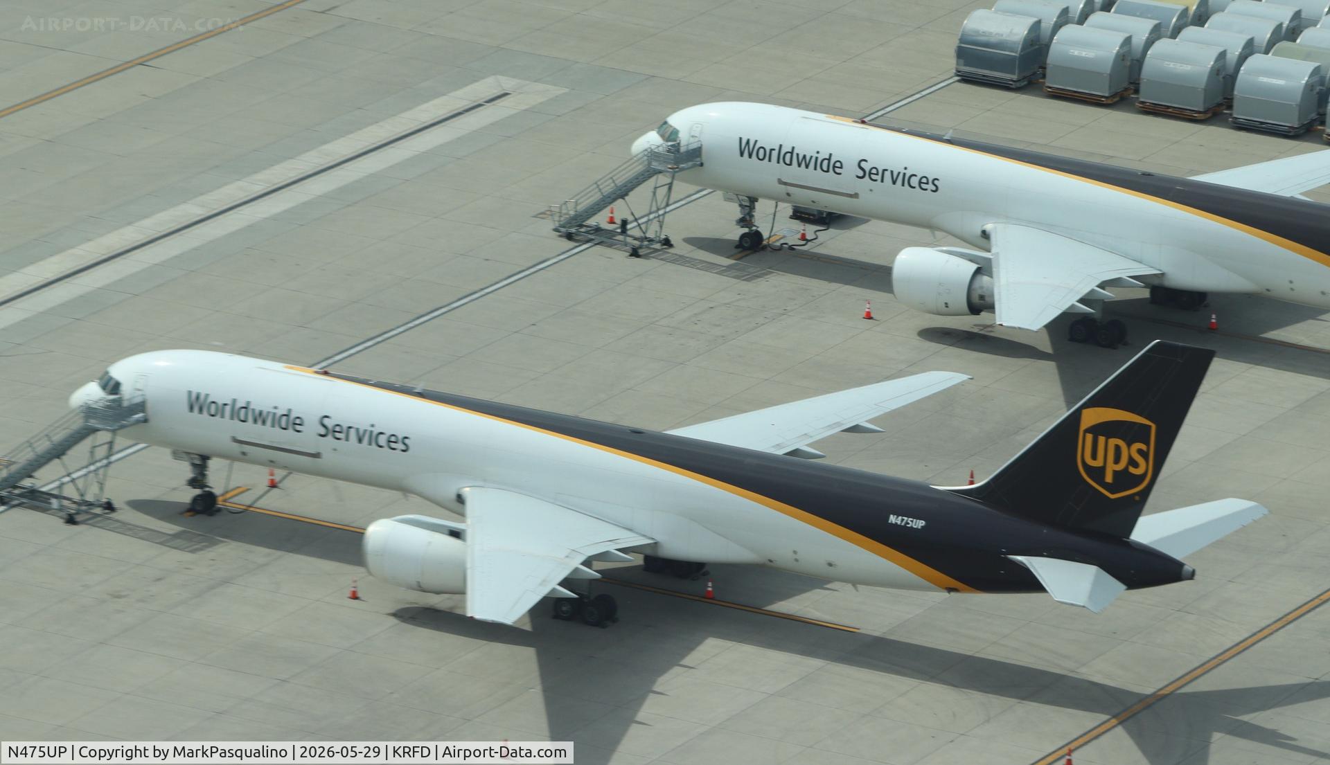 N475UP, 1999 Boeing 757-24APF, c/n 28845, Boeing 757-24APF