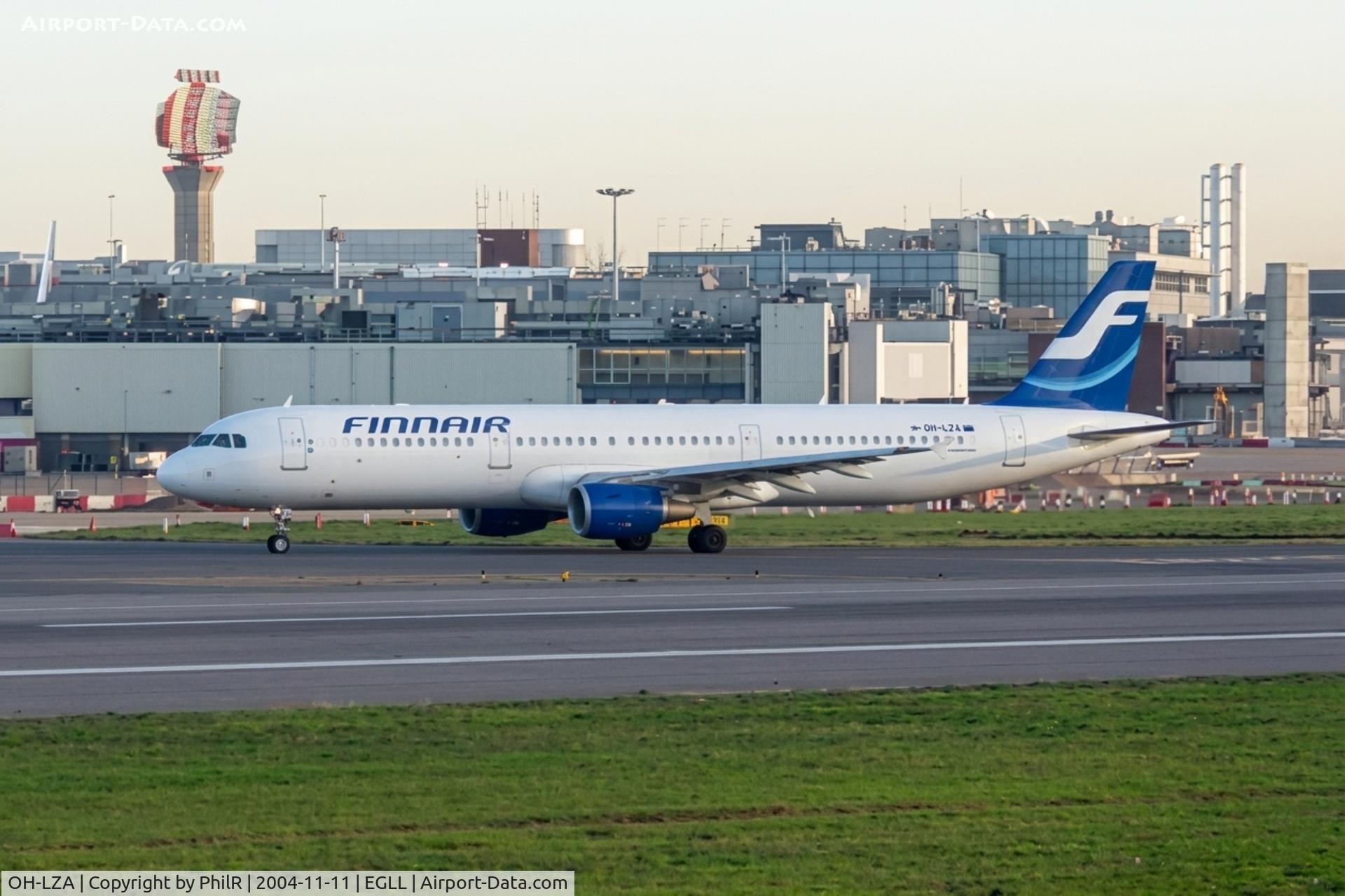 OH-LZA, 1999 Airbus A321-211, c/n 0941, OH-LZA 1999 Airbus A321-212 Finnair LHR