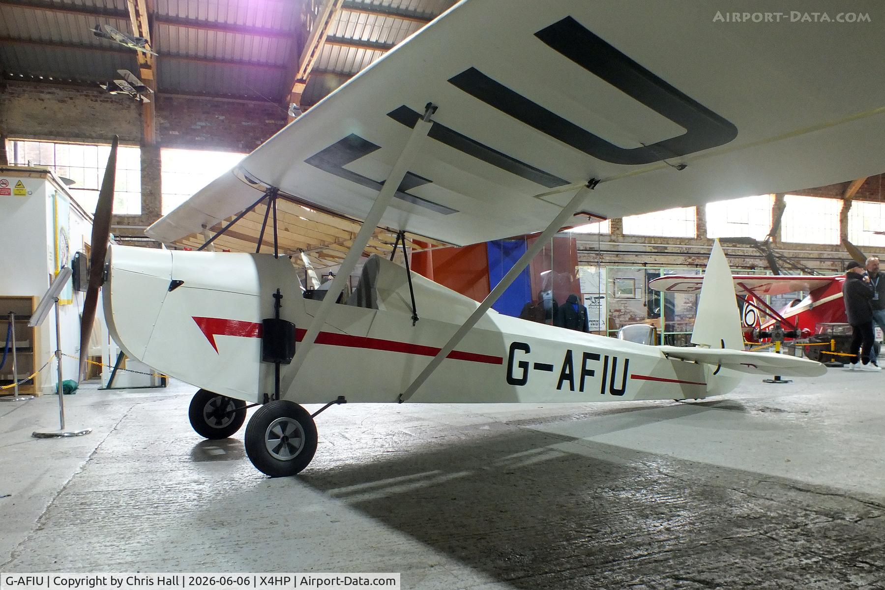 G-AFIU, Parker CA-4 Parasol, c/n CA-4, Hooton Park - X4HP