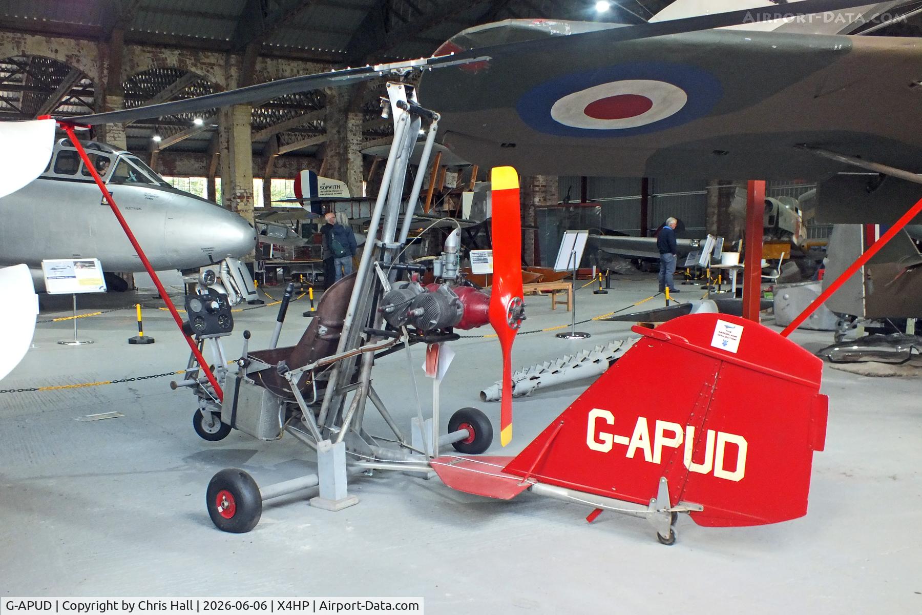 G-APUD, Bensen B-7MC Gyrocopter, c/n 01 (G-APUD), Hooton Park - X4HP
