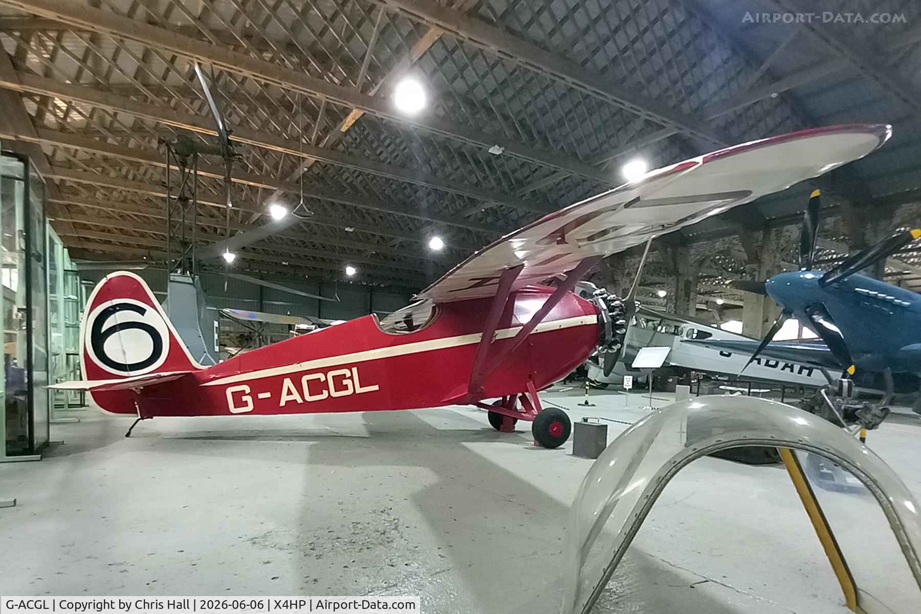 G-ACGL, 1933 Comper CLA-7 Swift, c/n S33/6, Hooton Park - X4HP