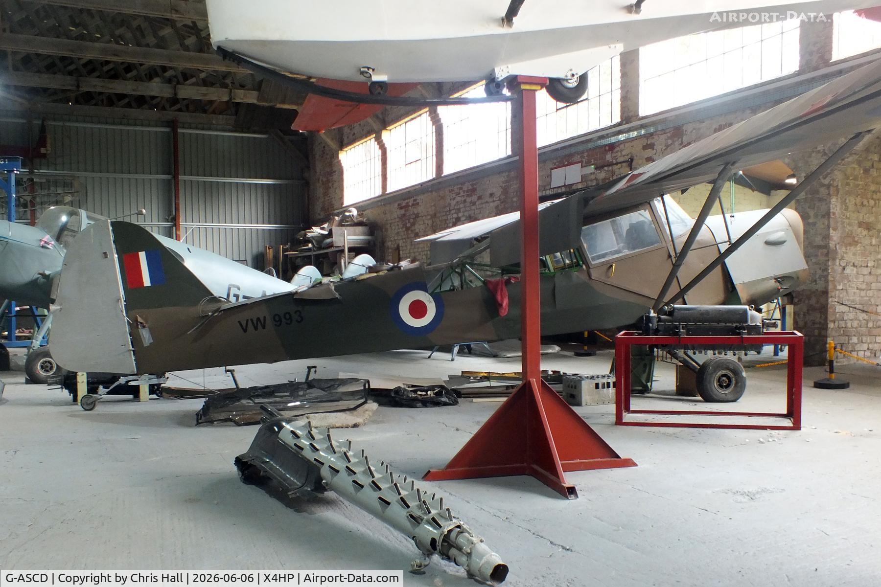 G-ASCD, 1962 Beagle A-61 Terrier 2, c/n B.615, Hooton Park - X4HP