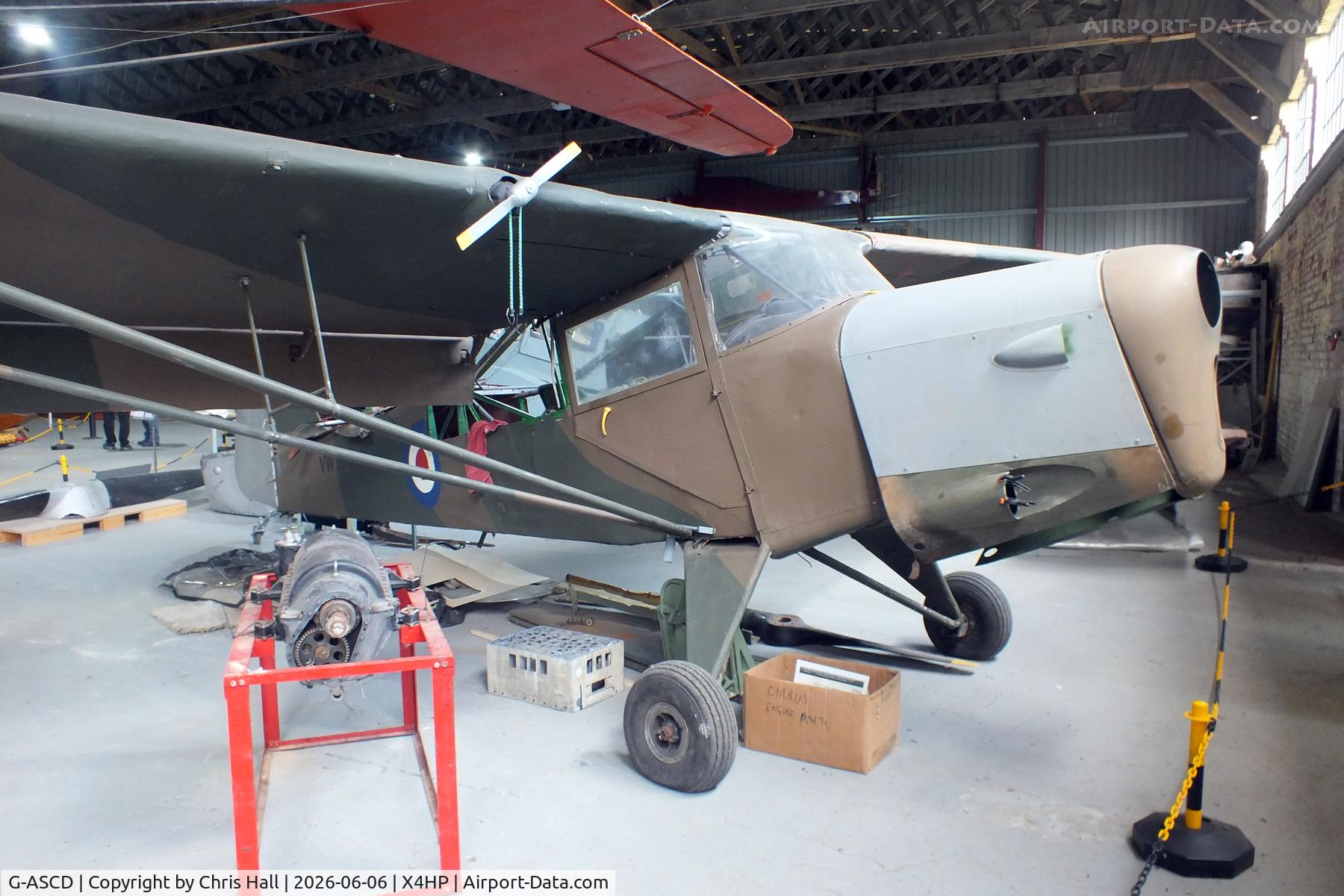 G-ASCD, 1962 Beagle A-61 Terrier 2, c/n B.615, Hooton Park - X4HP