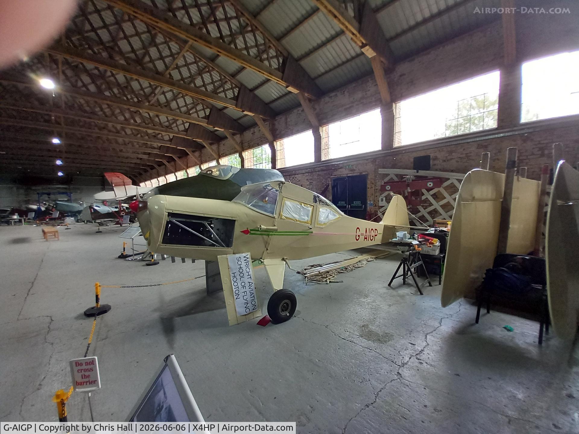 G-AIGP, Auster J-1 Autocrat, c/n 2165, Hooton Park - X4HP