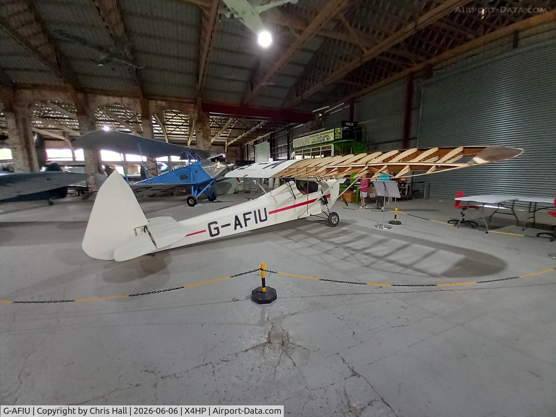 G-AFIU, Parker CA-4 Parasol, c/n CA-4, Hooton Park - X4HP
