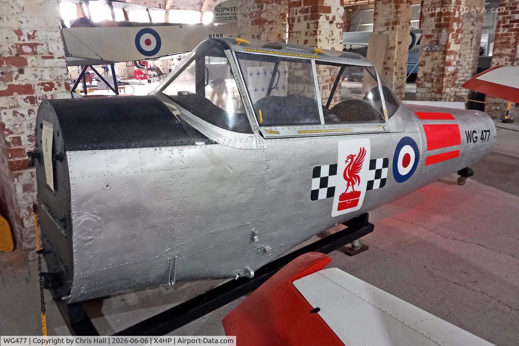 WG477, De Havilland DHC-1 Chipmunk T.10, c/n C1/0527, Hooton Park - X4HP