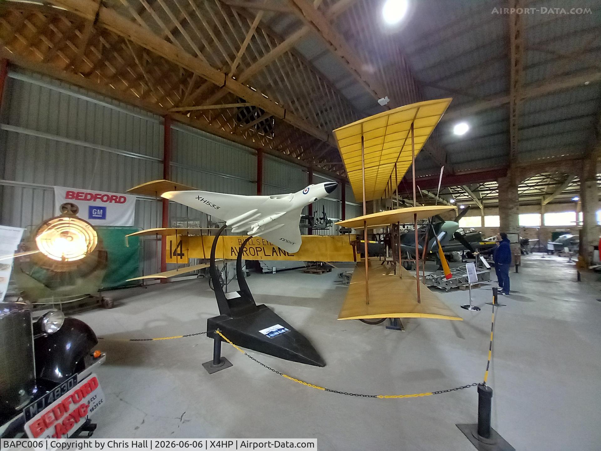 BAPC006, 1953 A V Roe Triplane Type IV Replica, c/n BAPC.006, Hooton Park - X4HP