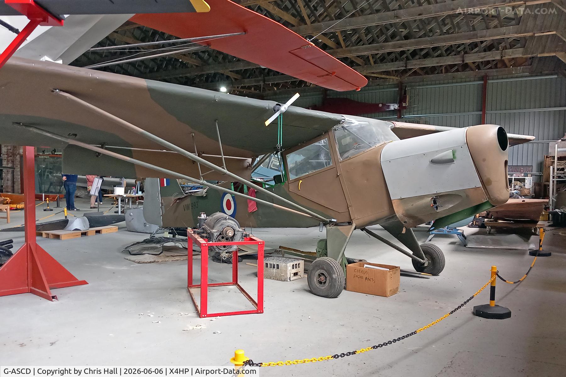 G-ASCD, 1962 Beagle A-61 Terrier 2, c/n B.615, Hooton Park - X4HP