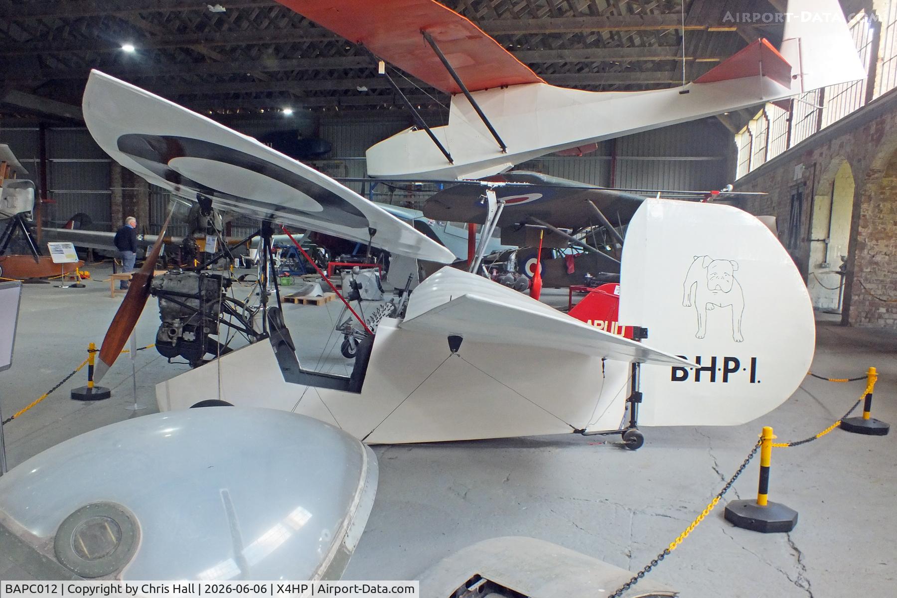 BAPC012, 1936 Mignet HM.14 Pou-du-Ciel, c/n BAPC.012, Hooton Park - X4HP