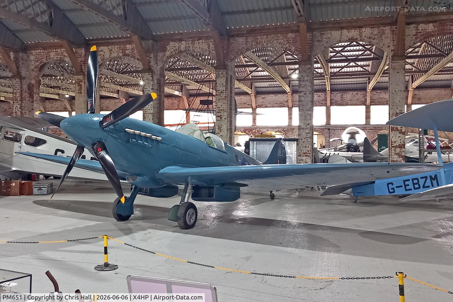PM651, 1944 Supermarine 389 Spitfire PR.XIX, c/n 6S/687107, Hooton Park - X4HP