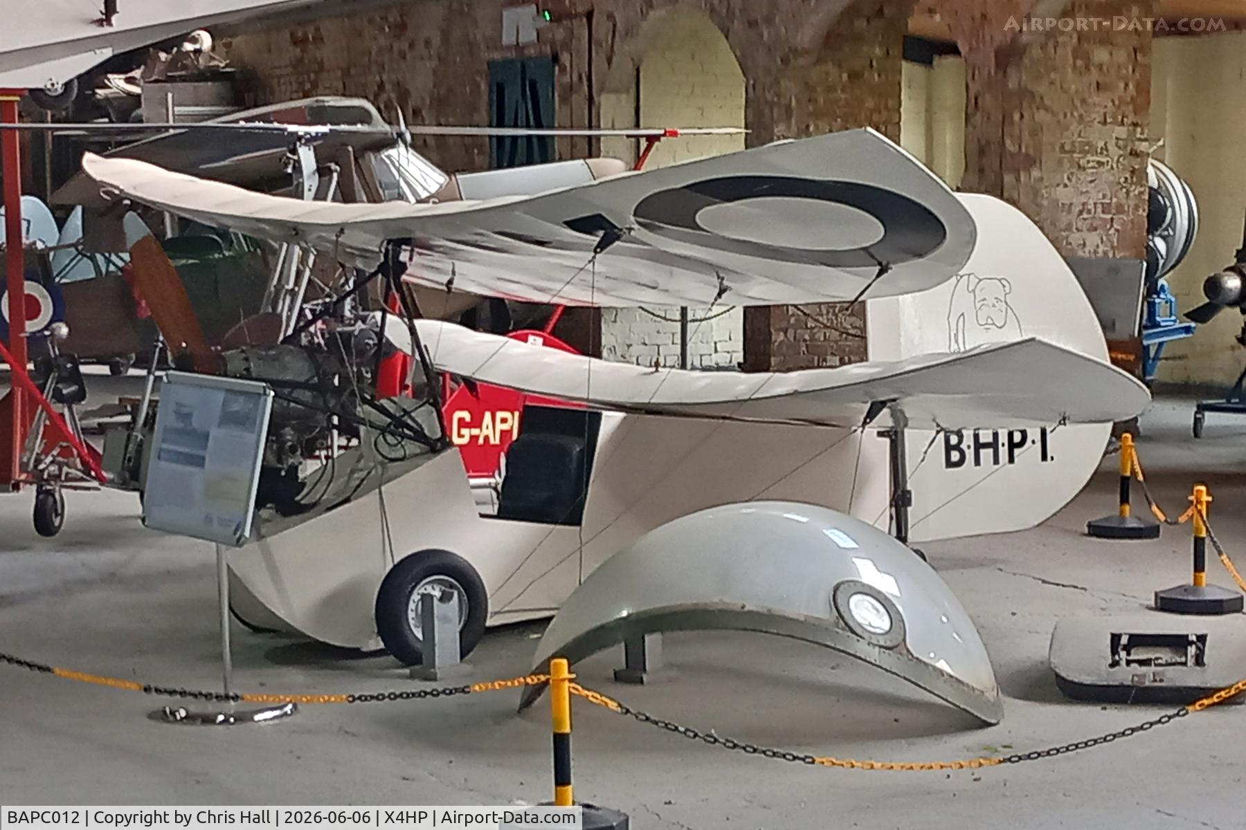 BAPC012, 1936 Mignet HM.14 Pou-du-Ciel, c/n BAPC.012, Hooton Park - X4HP
