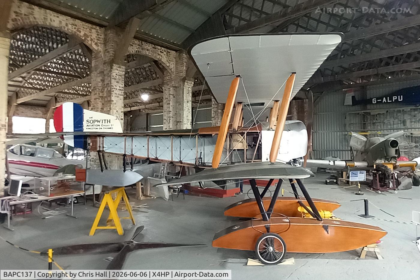 BAPC137, 1978 Sopwith Baby Replica, c/n BAPC.137, Hooton Park - X4HP