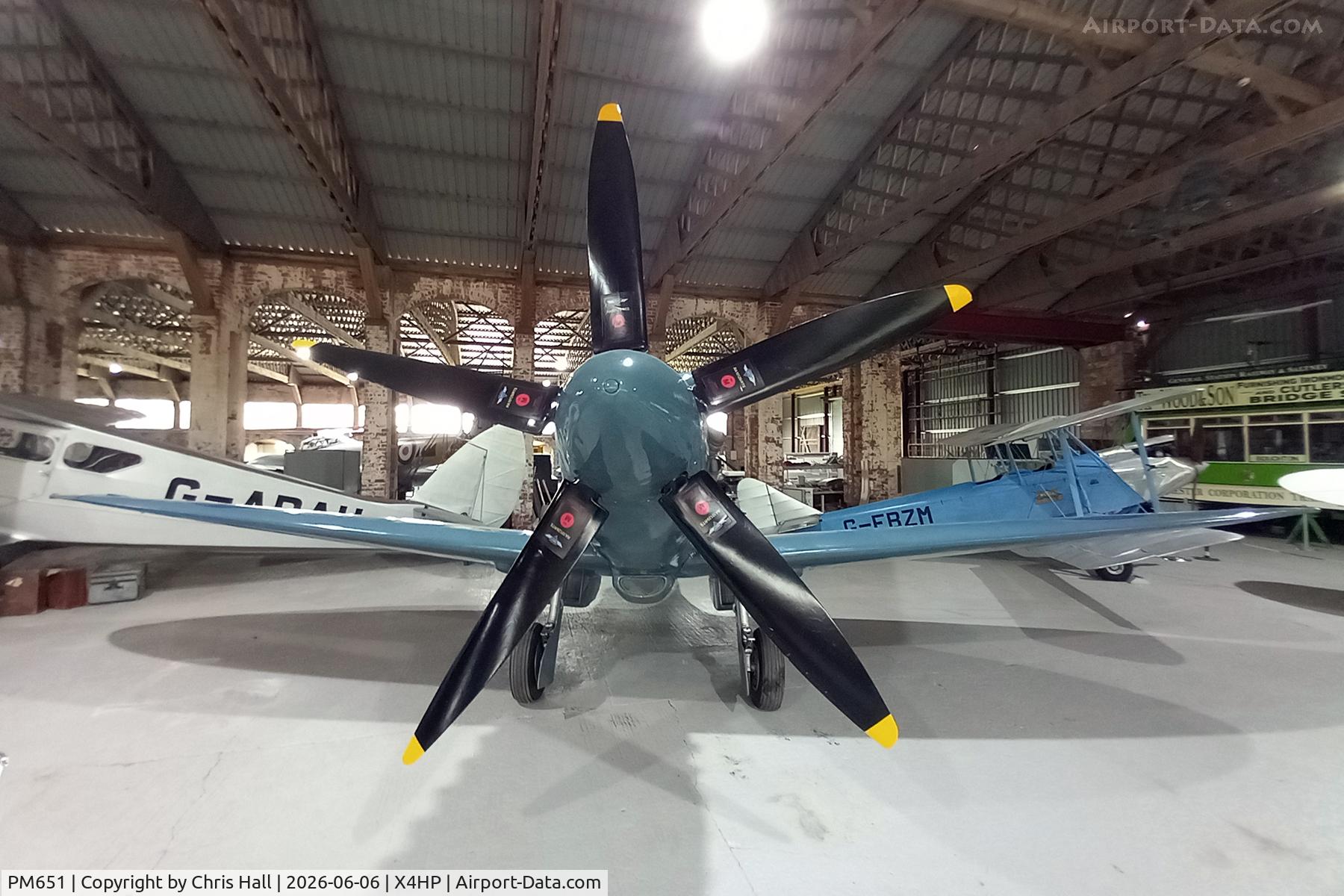 PM651, 1944 Supermarine 389 Spitfire PR.XIX, c/n 6S/687107, Hooton Park - X4HP