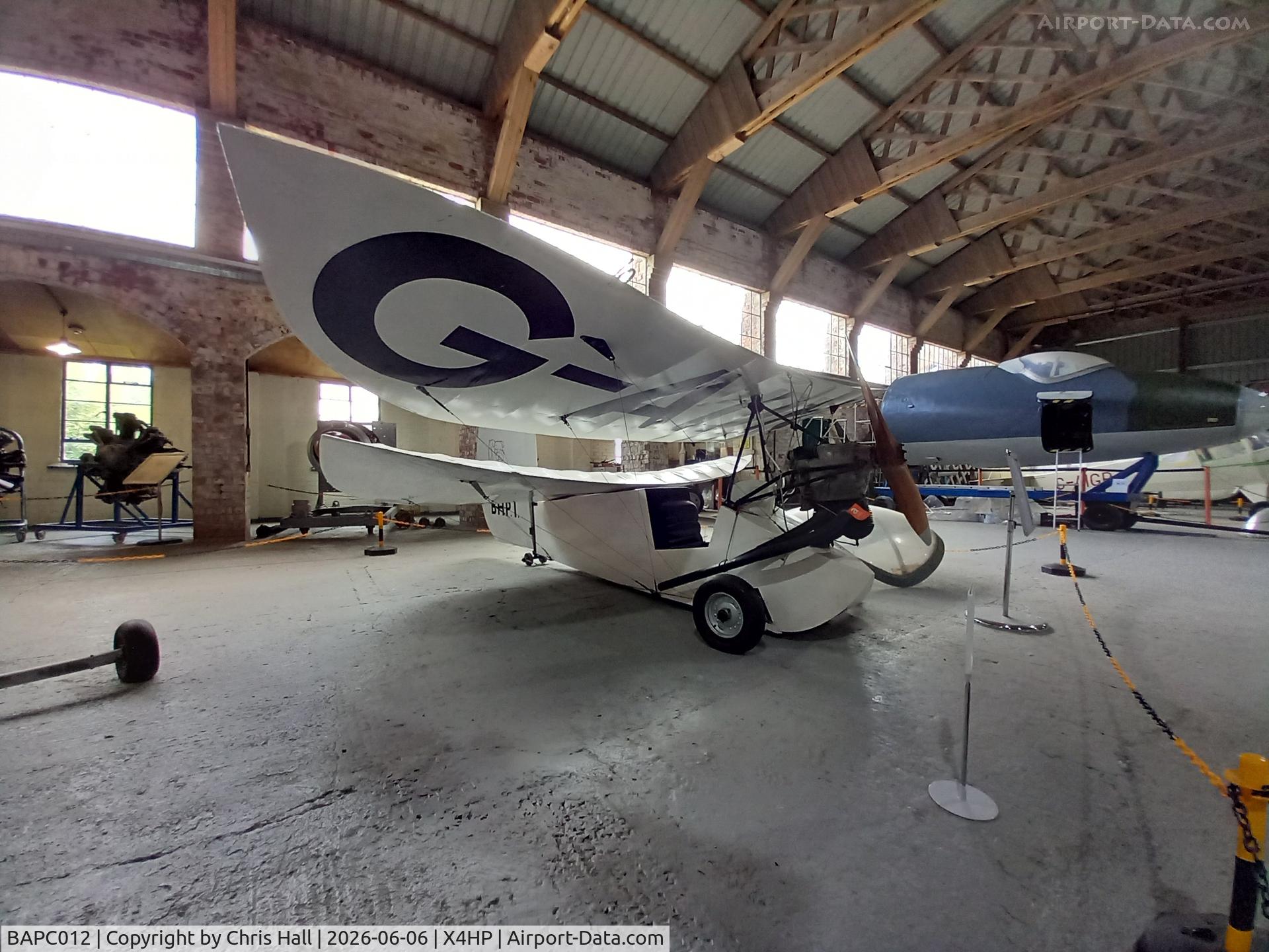 BAPC012, 1936 Mignet HM.14 Pou-du-Ciel, c/n BAPC.012, Hooton Park - X4HP