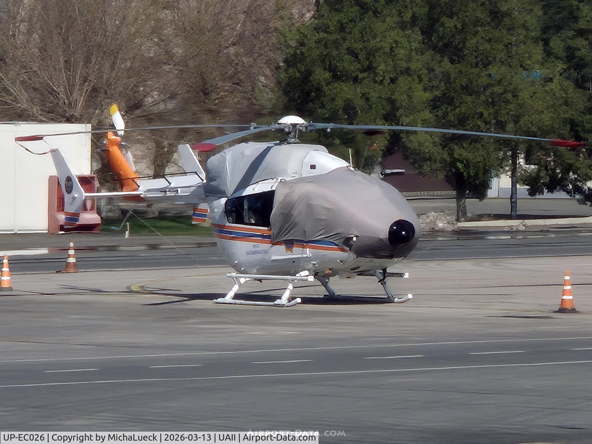 UP-EC026, MBB MBB BK117 C-2 ('EC145'), c/n 9592, At Shymkent (Ministry of Emergency Situations (MChS))