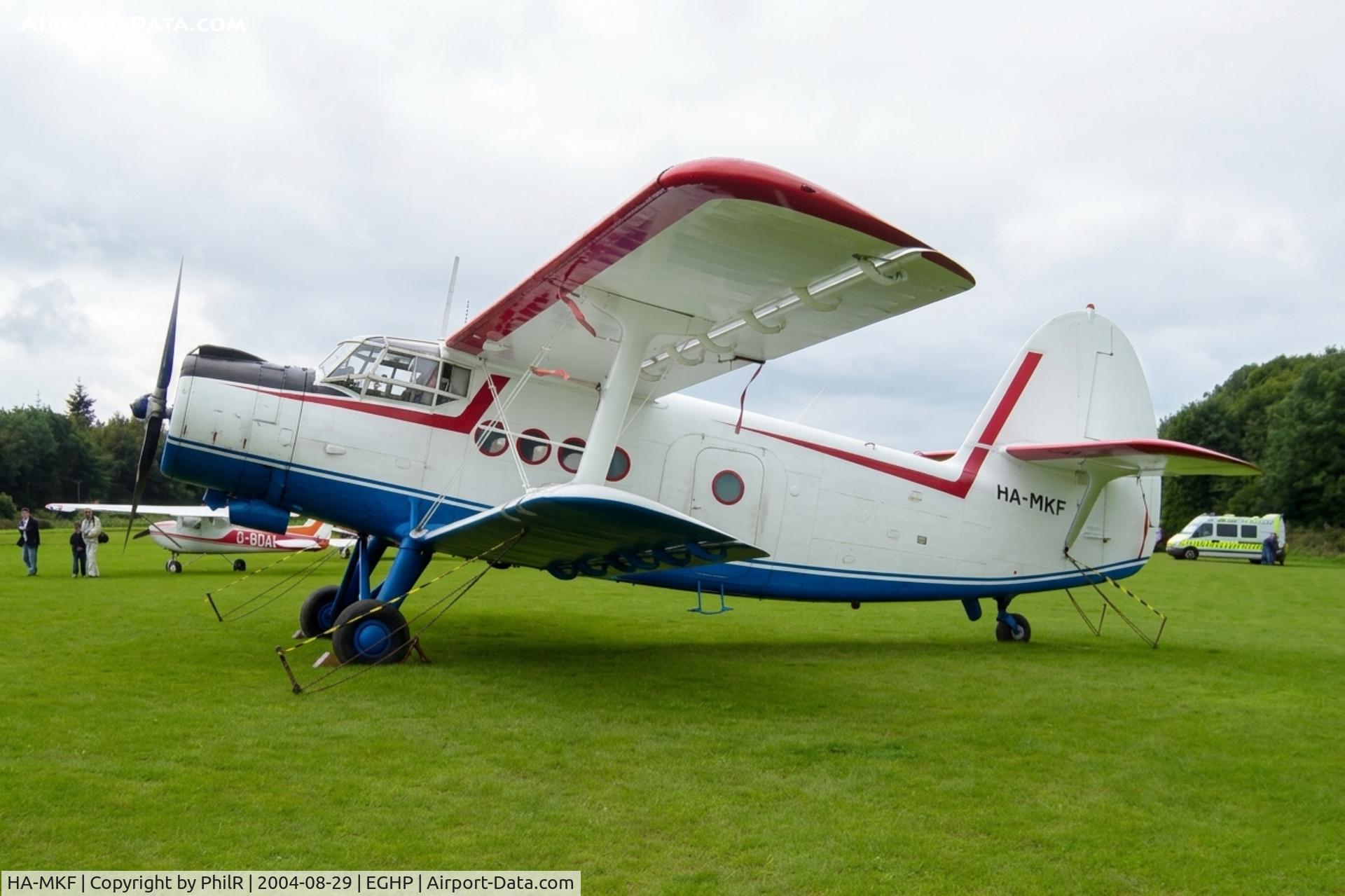 HA-MKF, 1985 Antonov An-2TP, c/n 1G233-43, HA-MKF 1985 PZL Mielec An-2TP Popham 