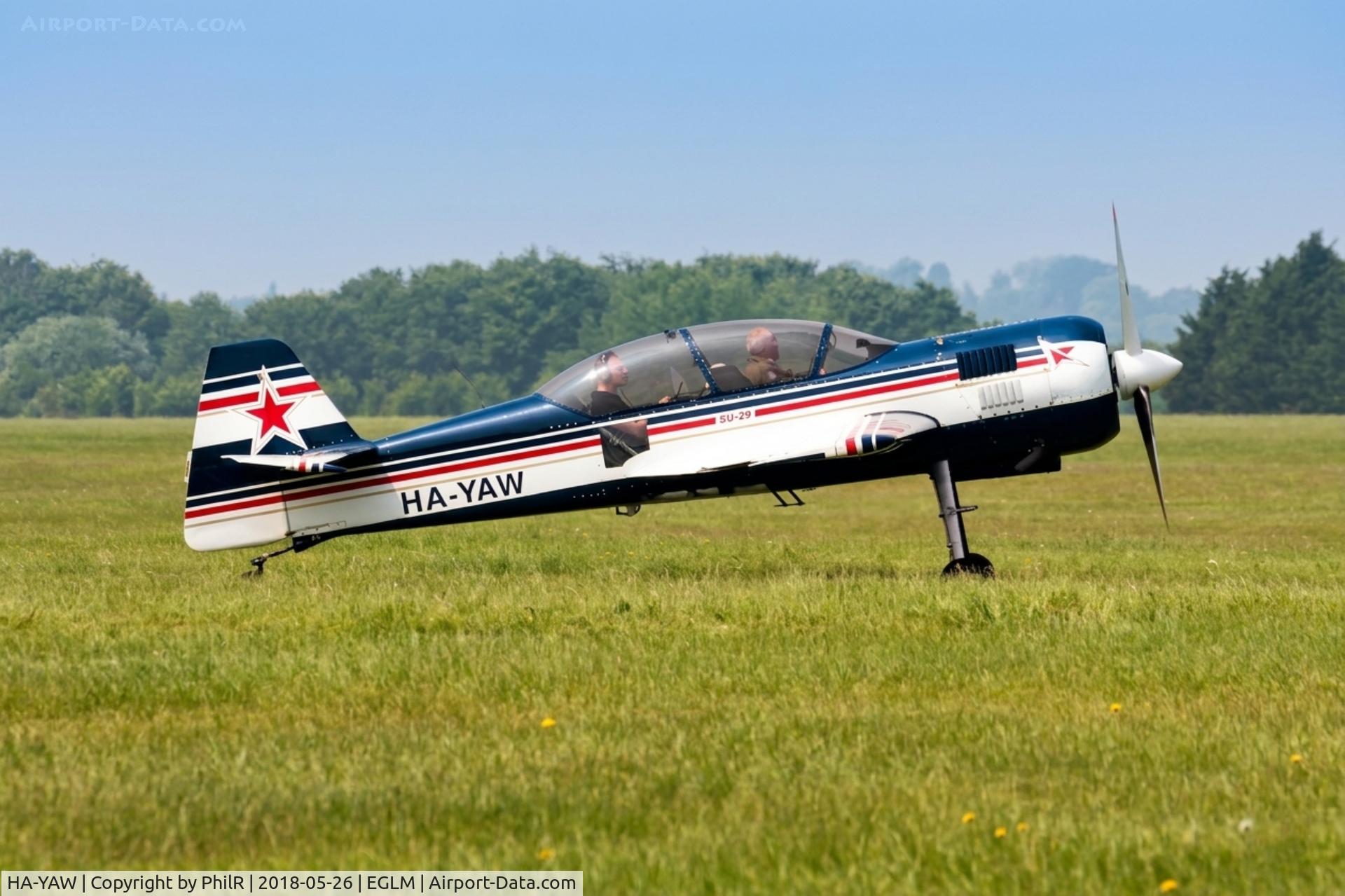 HA-YAW, Sukhoi Su-29, c/n 74-05, HA-YAW Sukhoi Su-29 White Waltham 