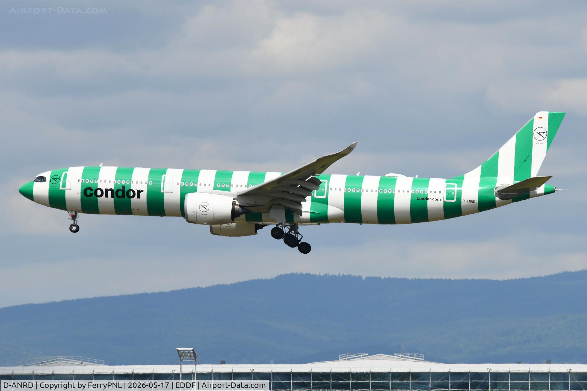 D-ANRD, 2023 Airbus A330-941, c/n 1972, Condor A339 landing 