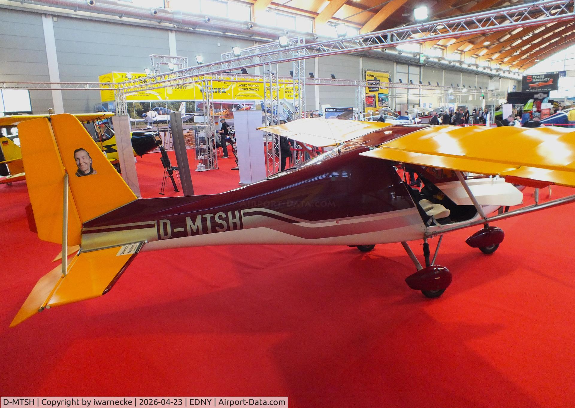 D-MTSH, 2004 Comco Ikarus C42B, c/n 0404-6601, Comco Ikarus C42B at the AERO 2026, Friedrichshafen