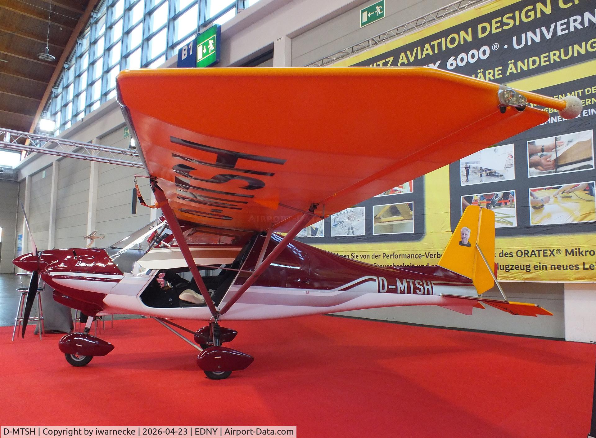 D-MTSH, 2004 Comco Ikarus C42B, c/n 0404-6601, Comco Ikarus C42B at the AERO 2026, Friedrichshafen