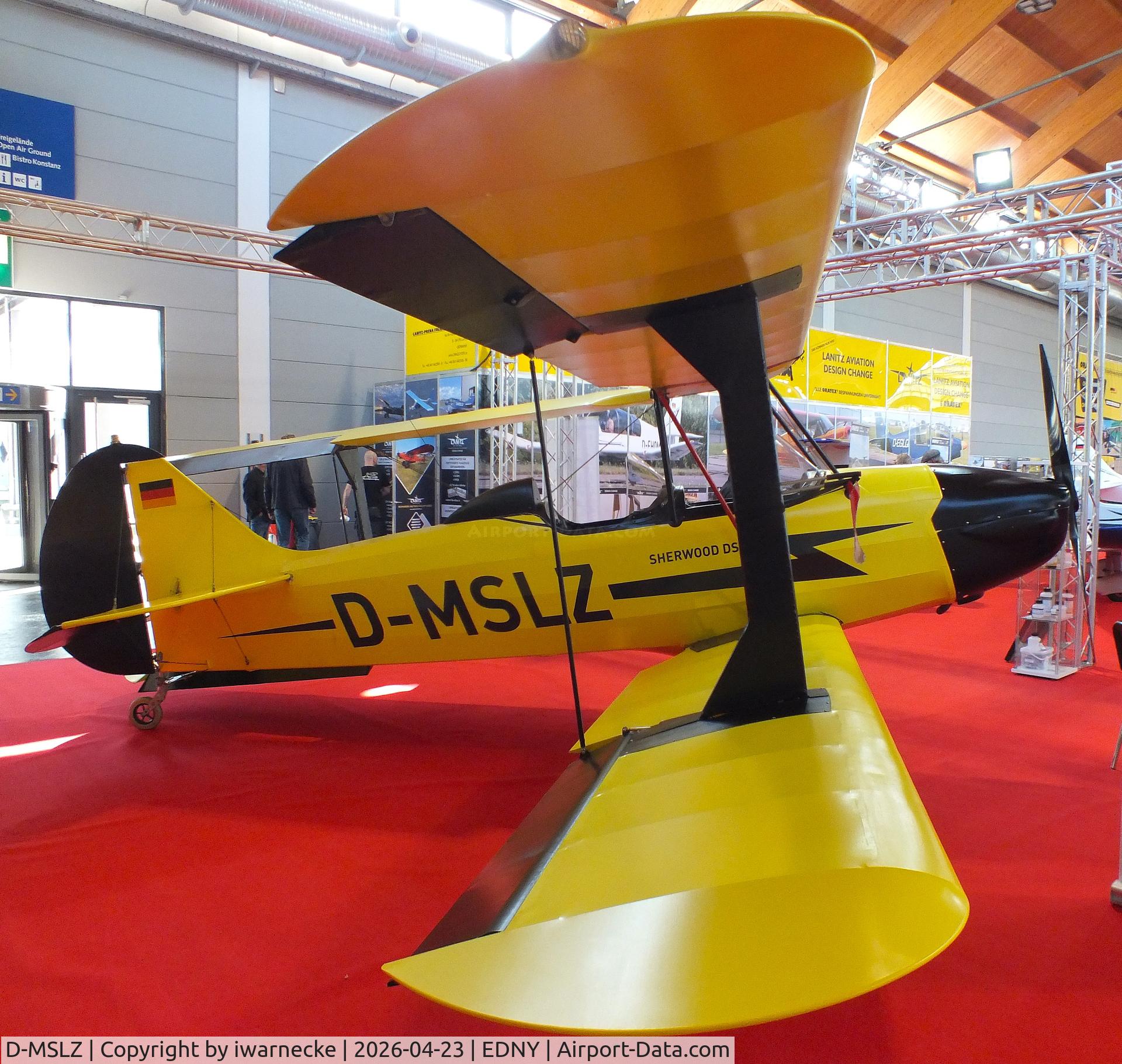 D-MSLZ, Tiger Cub Developments Sherwood Ranger RL-5, c/n Not found D-MSLZ, Tiger Cub Developments Sherwood Ranger DS 22 at the AERO 2026, Friedrichshafen