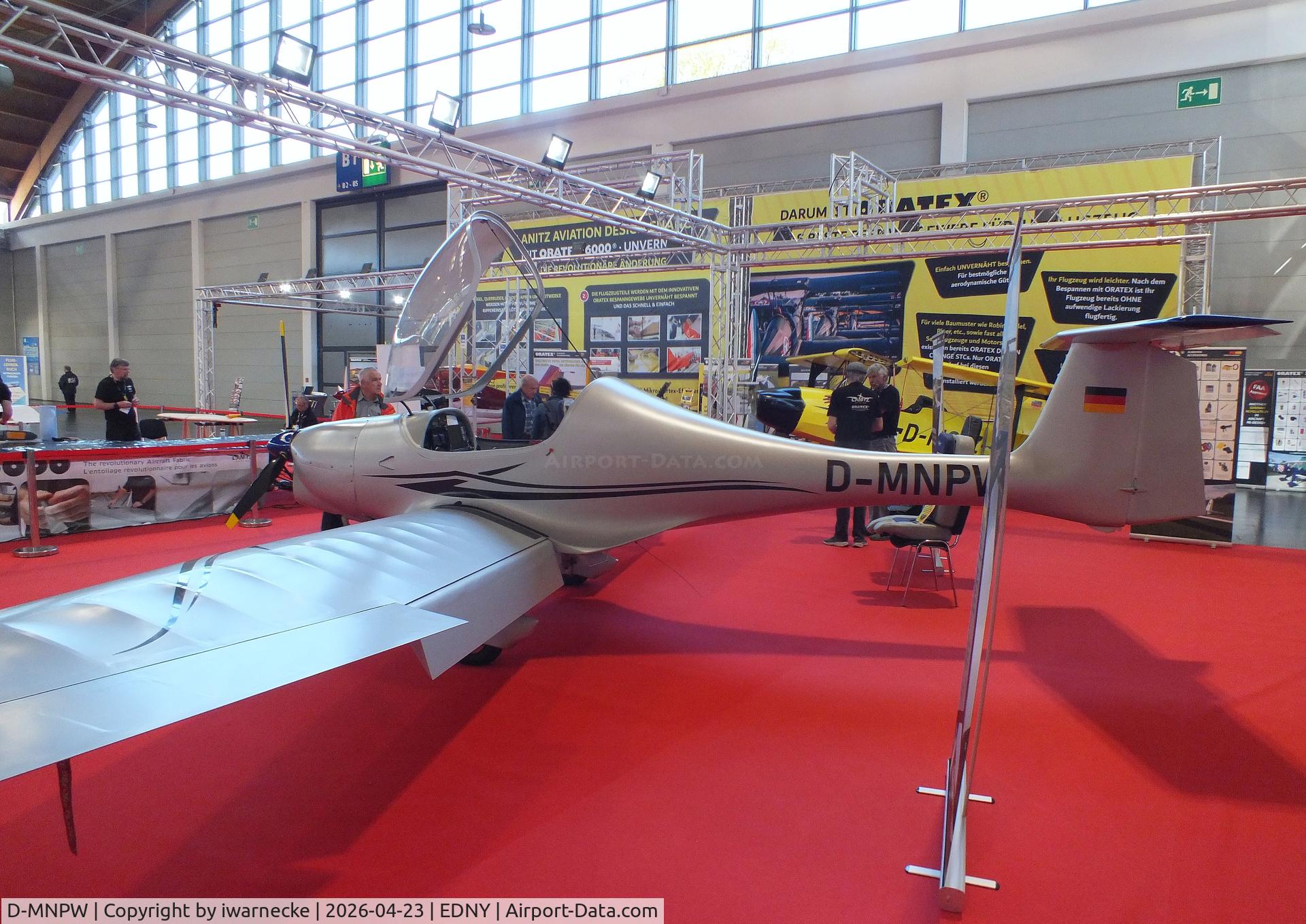 D-MNPW, ATEC Zephyr 2000, c/n ZP 480900, ATEC 122 Zephyr 2000 at the AERO 2026, Friedrichshafen