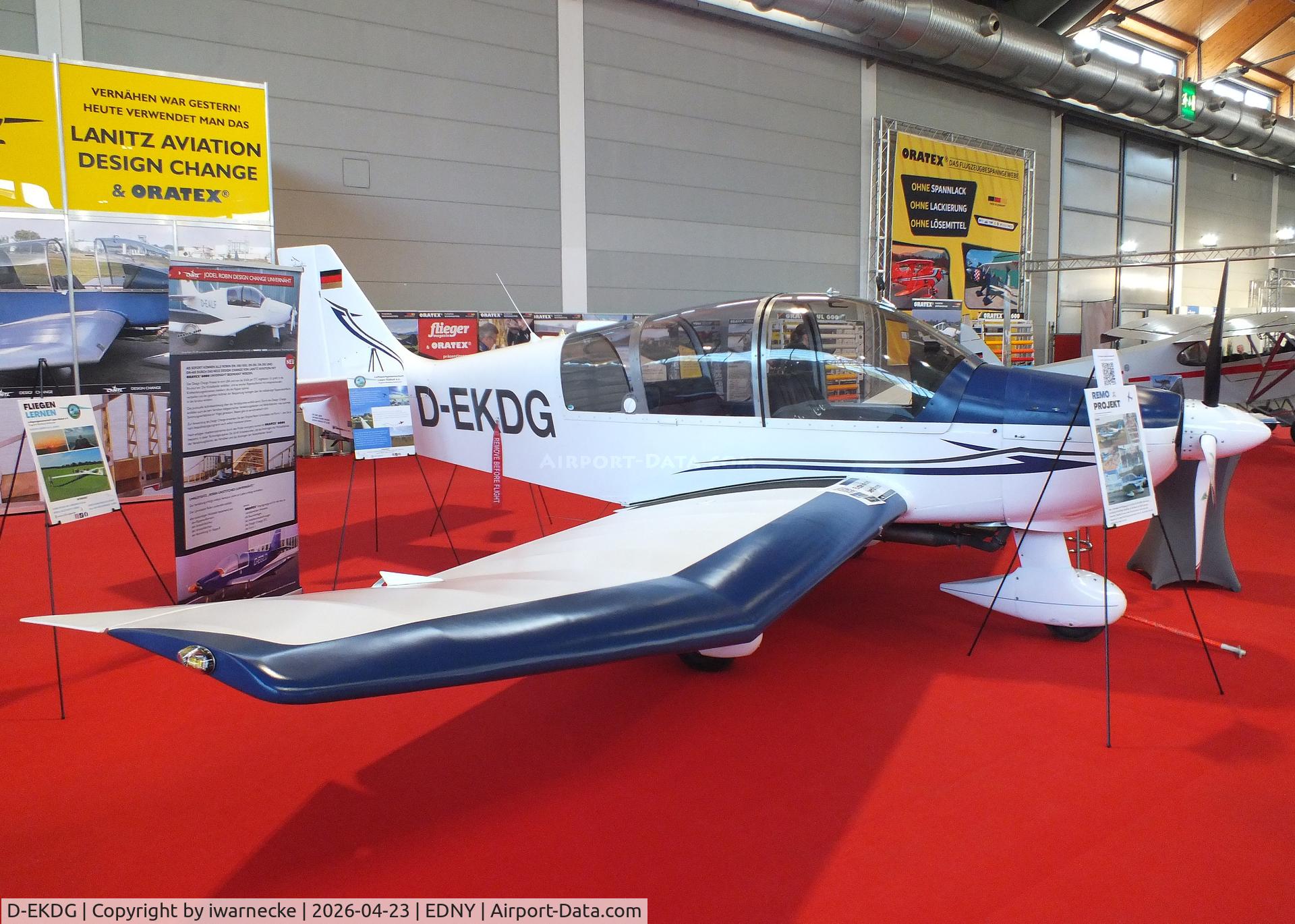 D-EKDG, 1984 Robin DR-400-180R Remorqueur Regent, c/n 1638, Robin DR.400-180R Remorqueur at the AERO 2026, Friedrichshafen