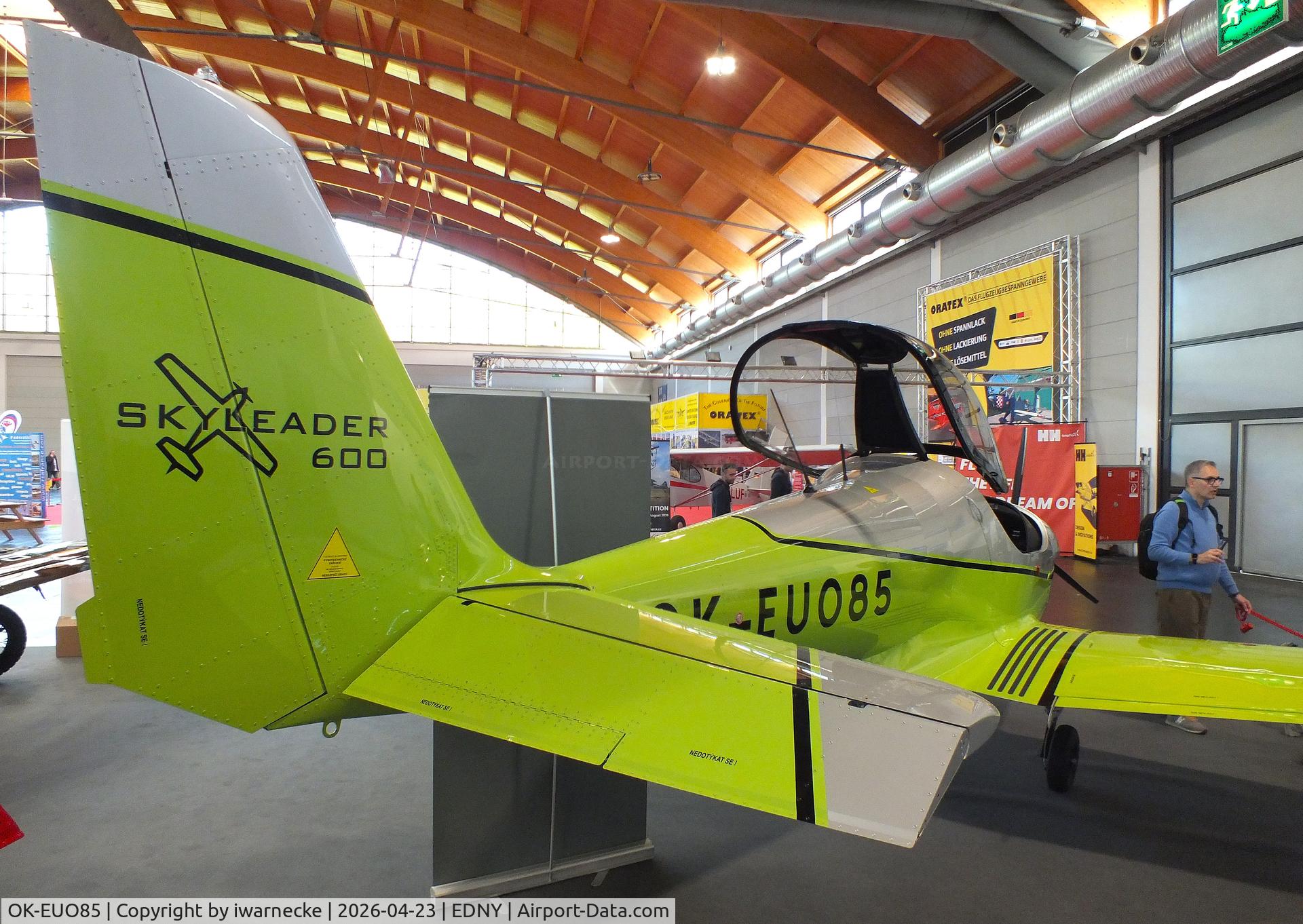 OK-EUO85, Jihlavan Skyleader 600, c/n not found_OK-EUO85, Skyleader 600 at the AERO 2026, Friedrichshafen