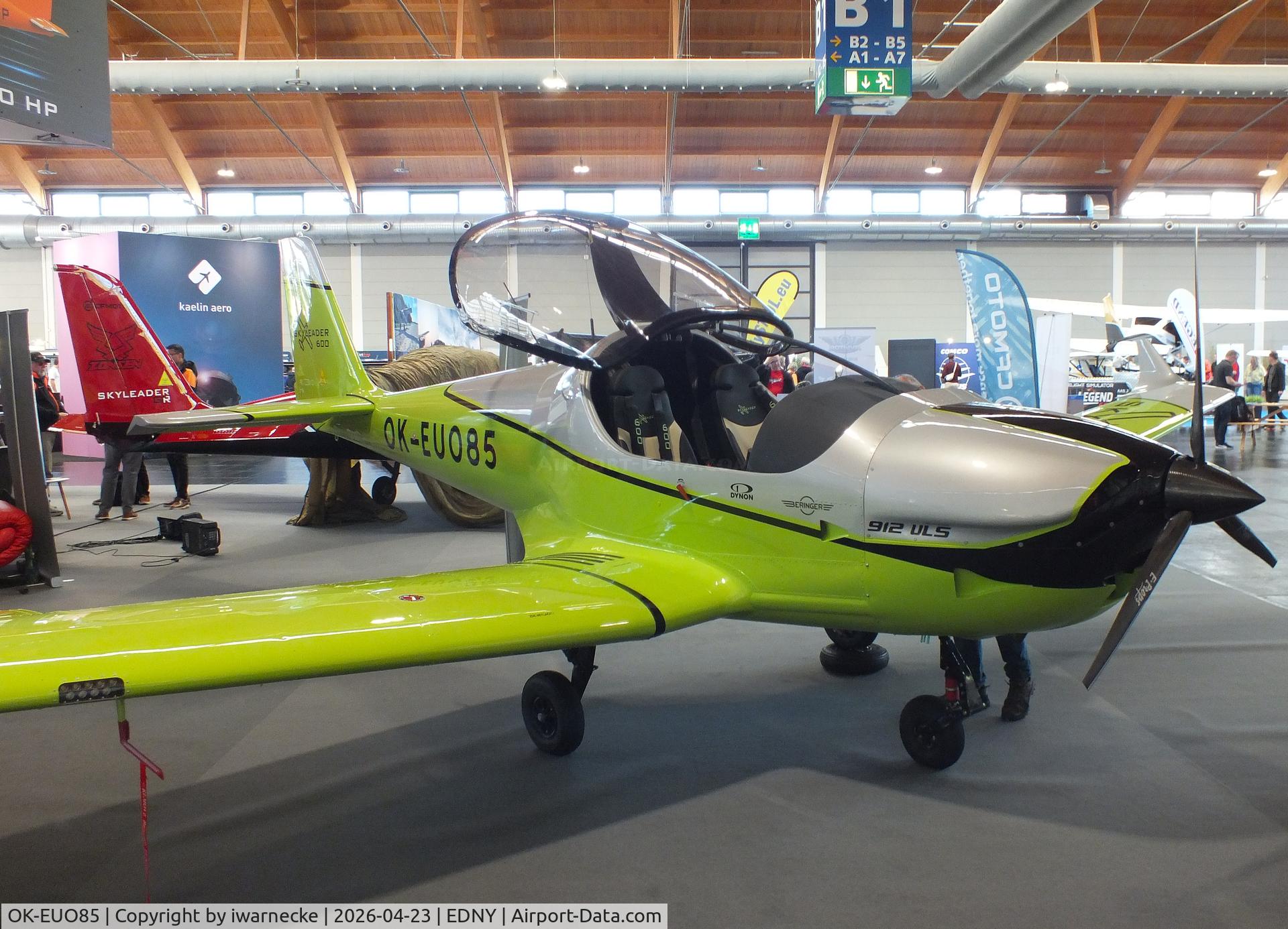 OK-EUO85, Jihlavan Skyleader 600, c/n not found_OK-EUO85, Skyleader 600 at the AERO 2026, Friedrichshafen