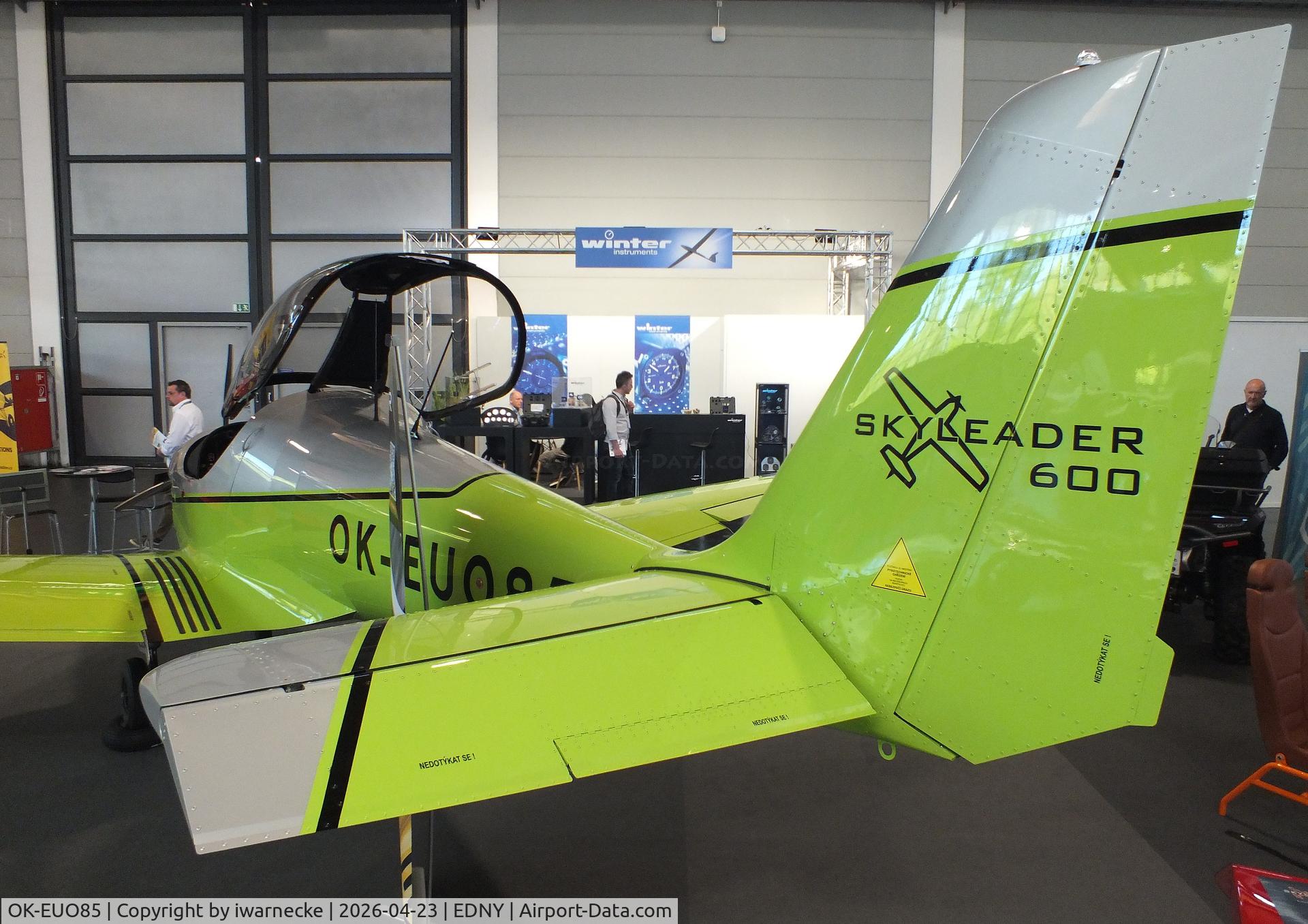 OK-EUO85, Jihlavan Skyleader 600, c/n not found_OK-EUO85, Skyleader 600 at the AERO 2026, Friedrichshafen