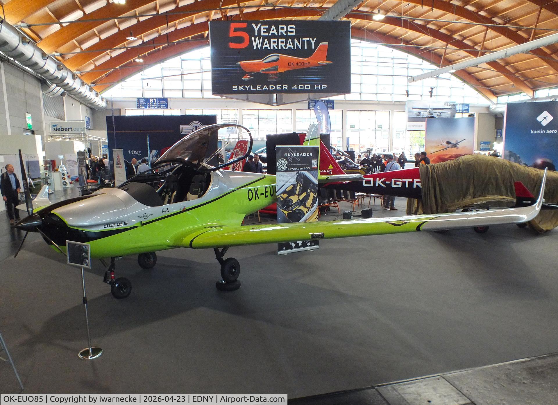 OK-EUO85, Jihlavan Skyleader 600, c/n not found_OK-EUO85, Skyleader 600 at the AERO 2026, Friedrichshafen