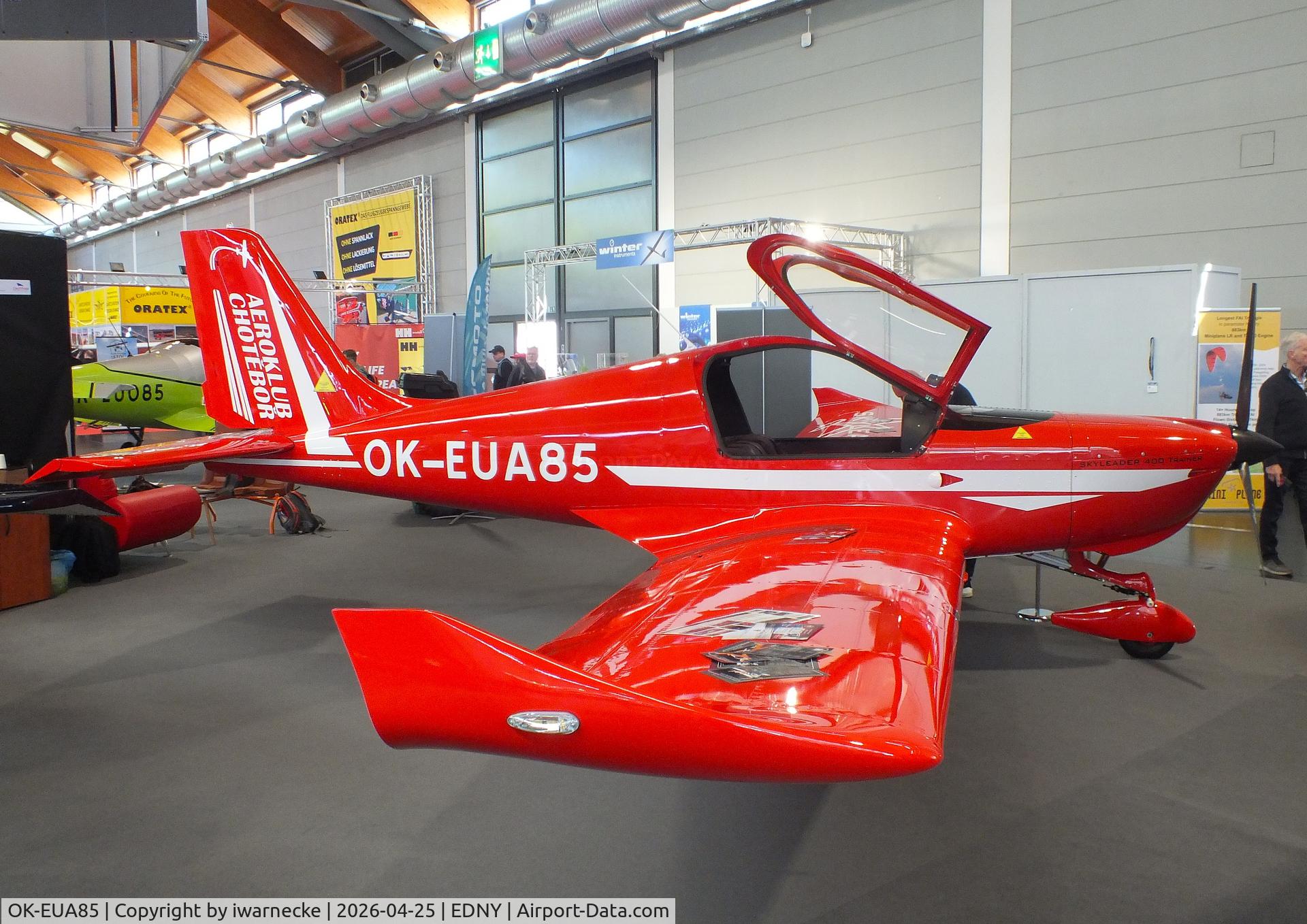 OK-EUA85, 2025 Jihlavan Skyleader 400 Trainer, c/n 4 366 415 E, Skyleader 400 Trainer at the AERO 2026, Friedrichshafen