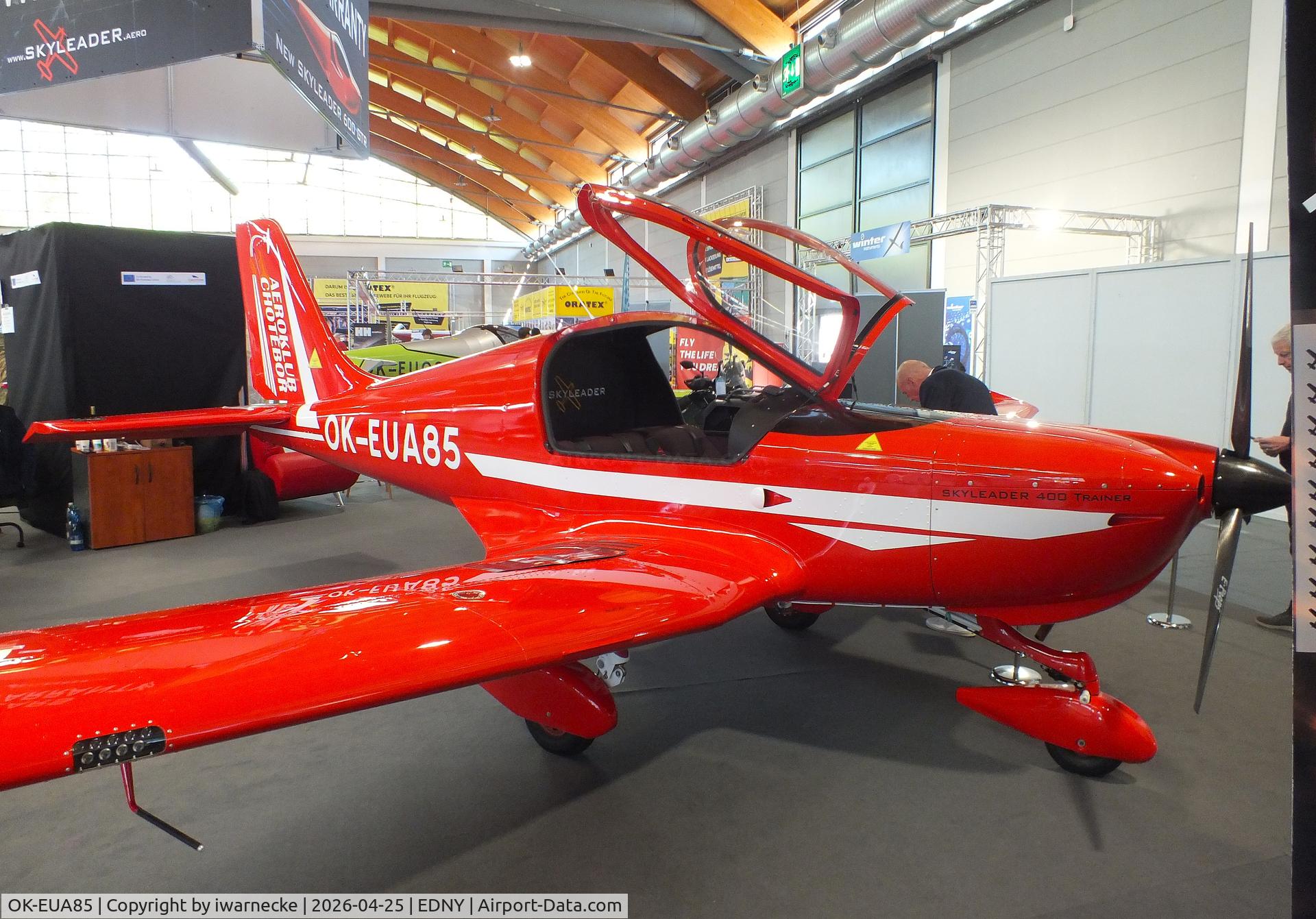OK-EUA85, 2025 Jihlavan Skyleader 400 Trainer, c/n 4 366 415 E, Skyleader 400 Trainer at the AERO 2026, Friedrichshafen