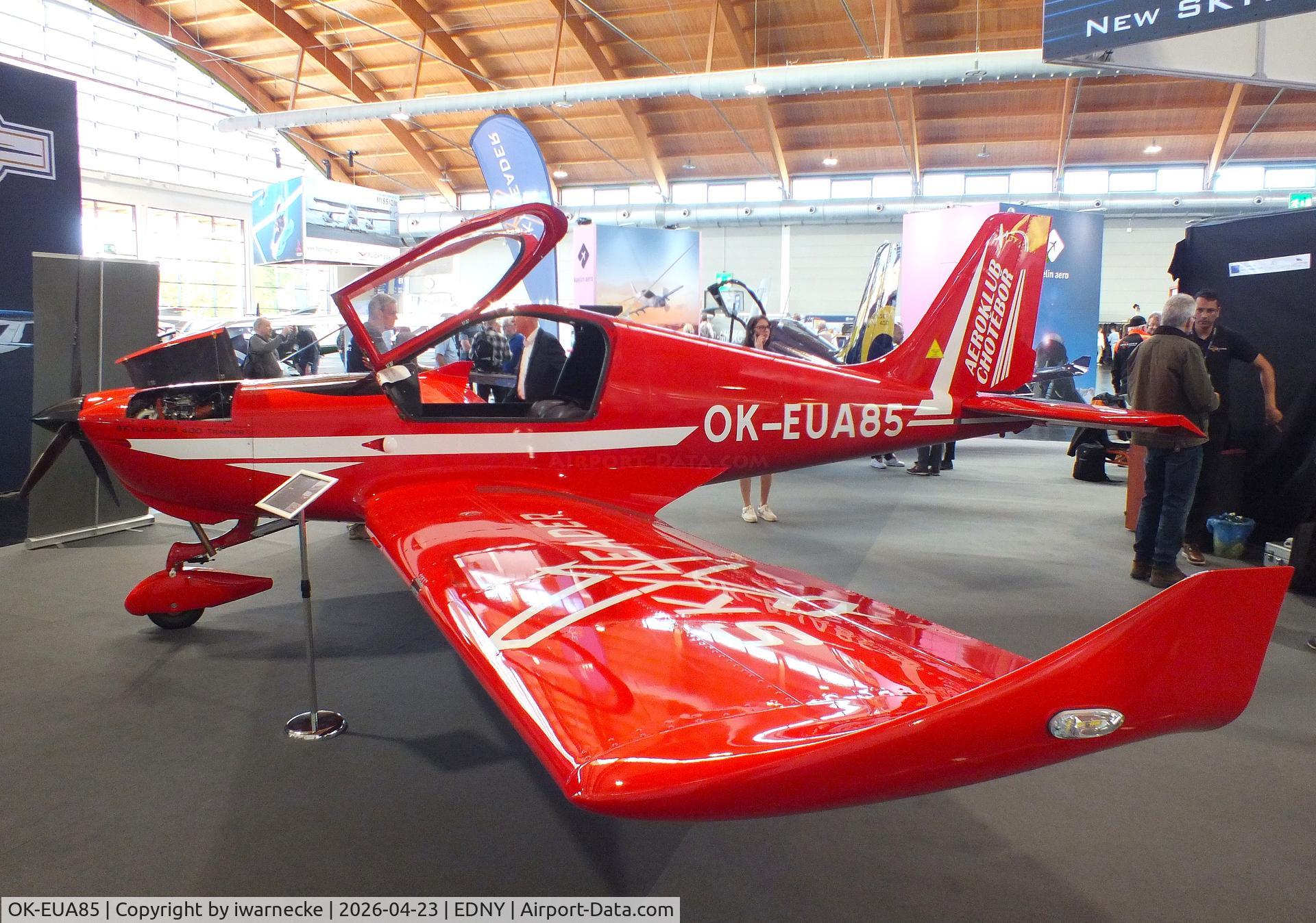 OK-EUA85, 2025 Jihlavan Skyleader 400 Trainer, c/n 4 366 415 E, Skyleader 400 Trainer at the AERO 2026, Friedrichshafen