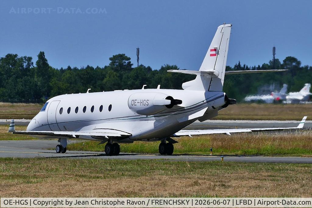OE-HGS, 2009 Israel Aerospace Industries Gulfstream 200, c/n 206, 	MJet