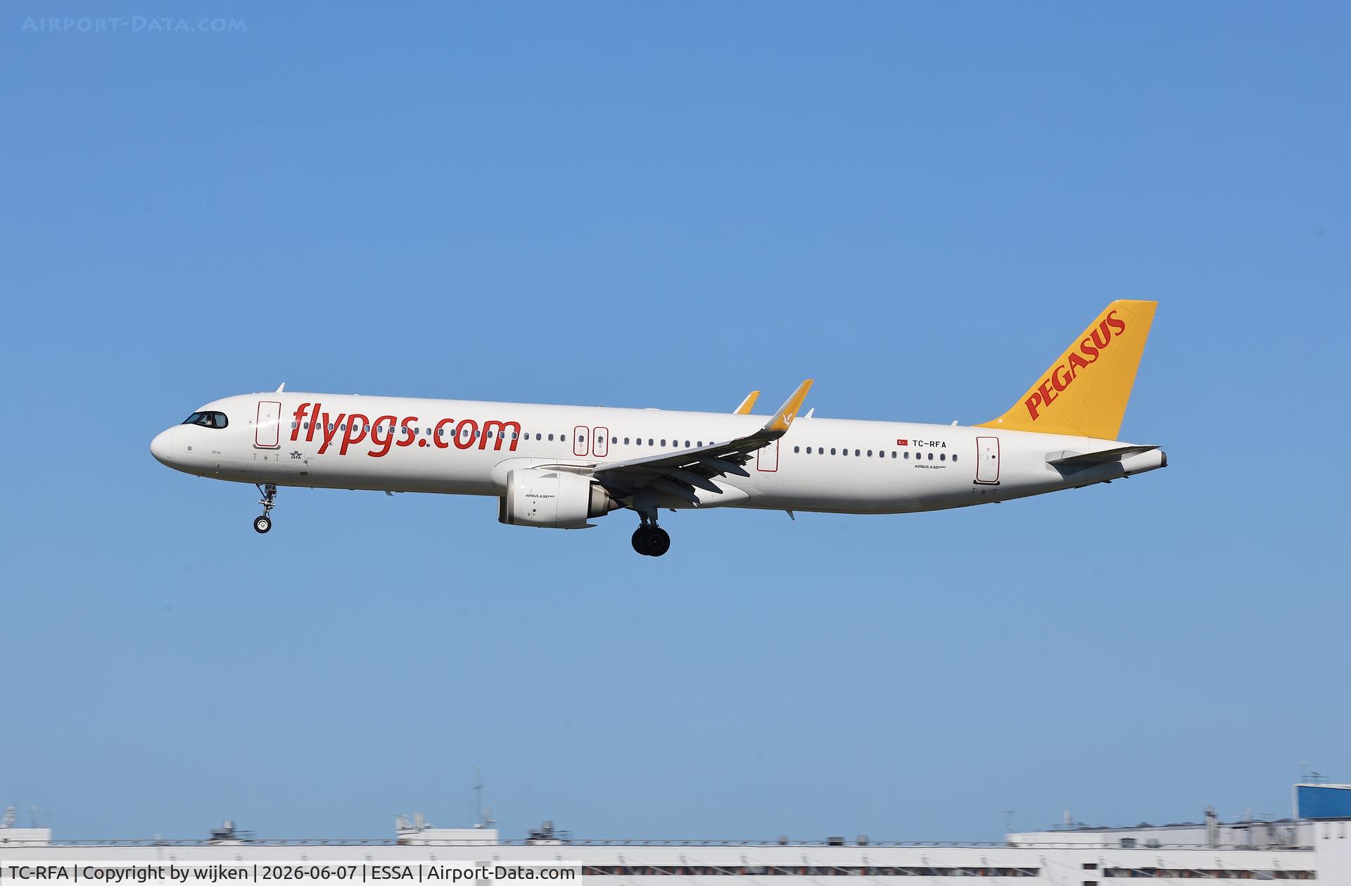 TC-RFA, 2024 Airbus A321-251NX, c/n 11829, Rwy 19L