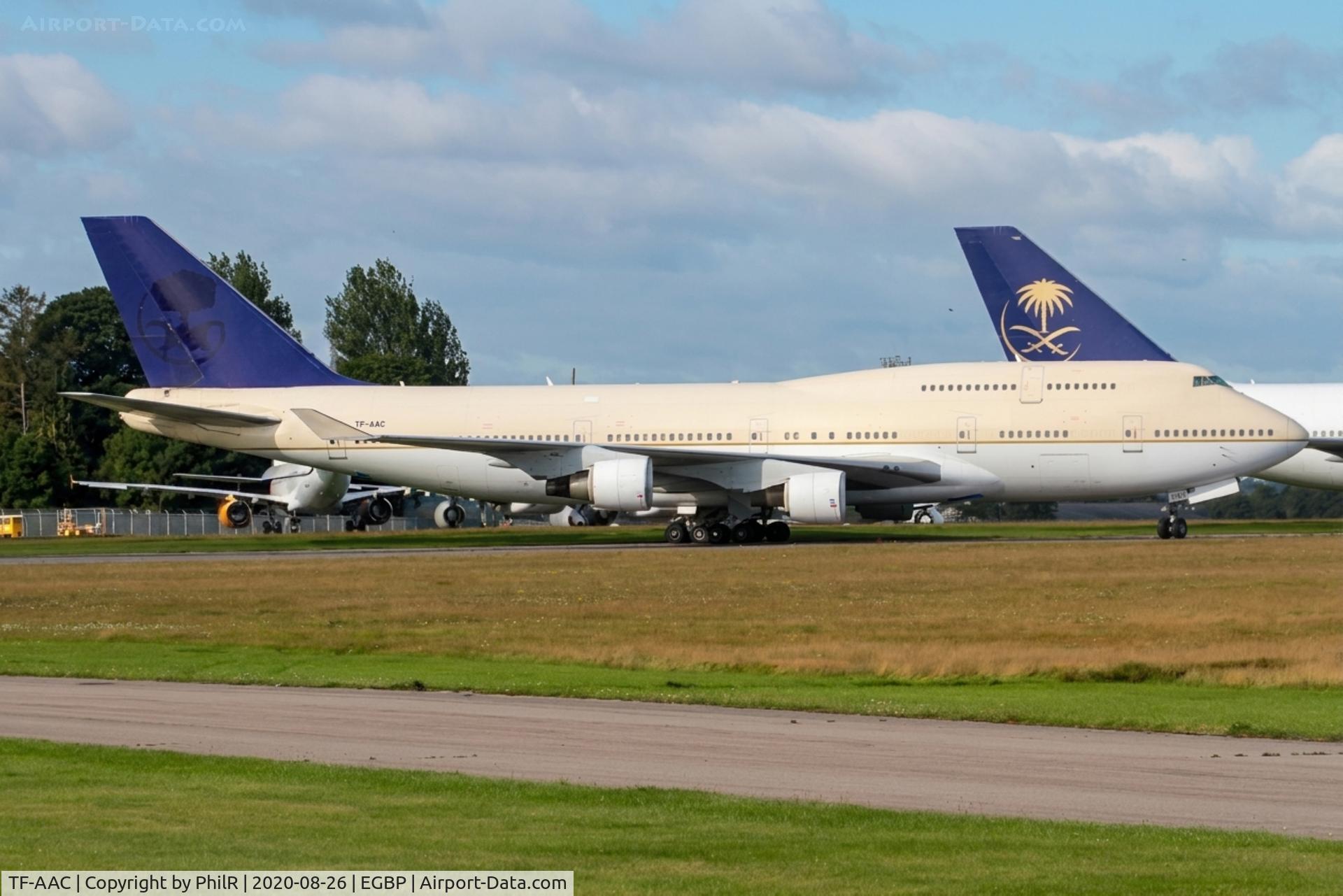 TF-AAC, 1999 Boeing 747-481, c/n 29262, TF-AAC 1999 Boeing 747-400 Air Atlanta Icelandic Kemble
