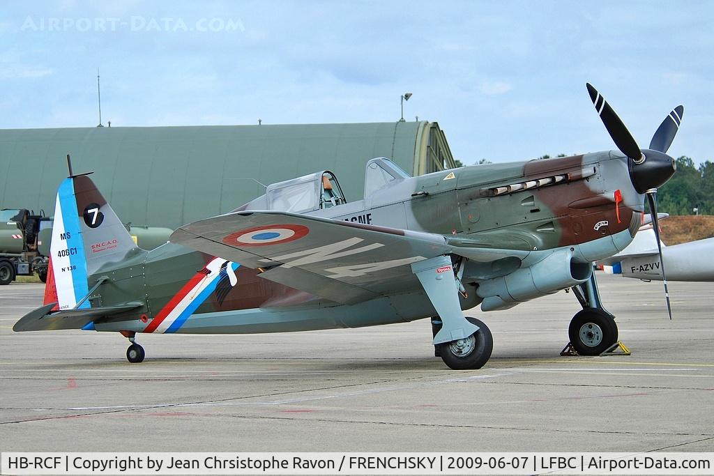 HB-RCF, 1942 Morane-Saulnier D-3801 (MS-412), c/n 194, BA 120 Cazaux Air Force Base