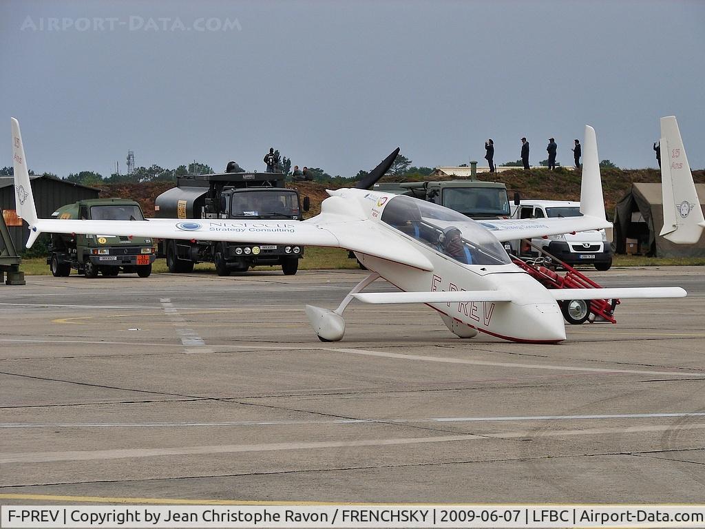 F-PREV, Rutan VariEze, c/n 1961, BA120 Cazaux Air Force Base