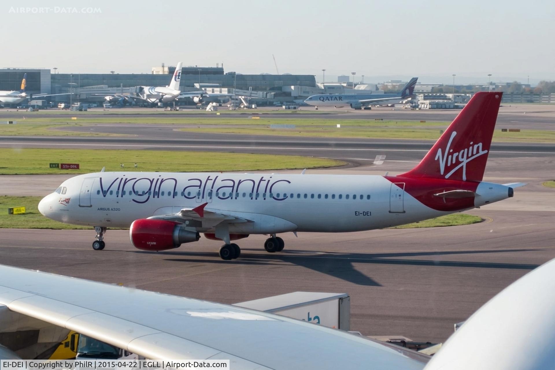 EI-DEI, 2005 Airbus A320-214, c/n 2374, EI-DEI 2005 A320-200 Aer Lingus- Virgin Atlantic LHR 
