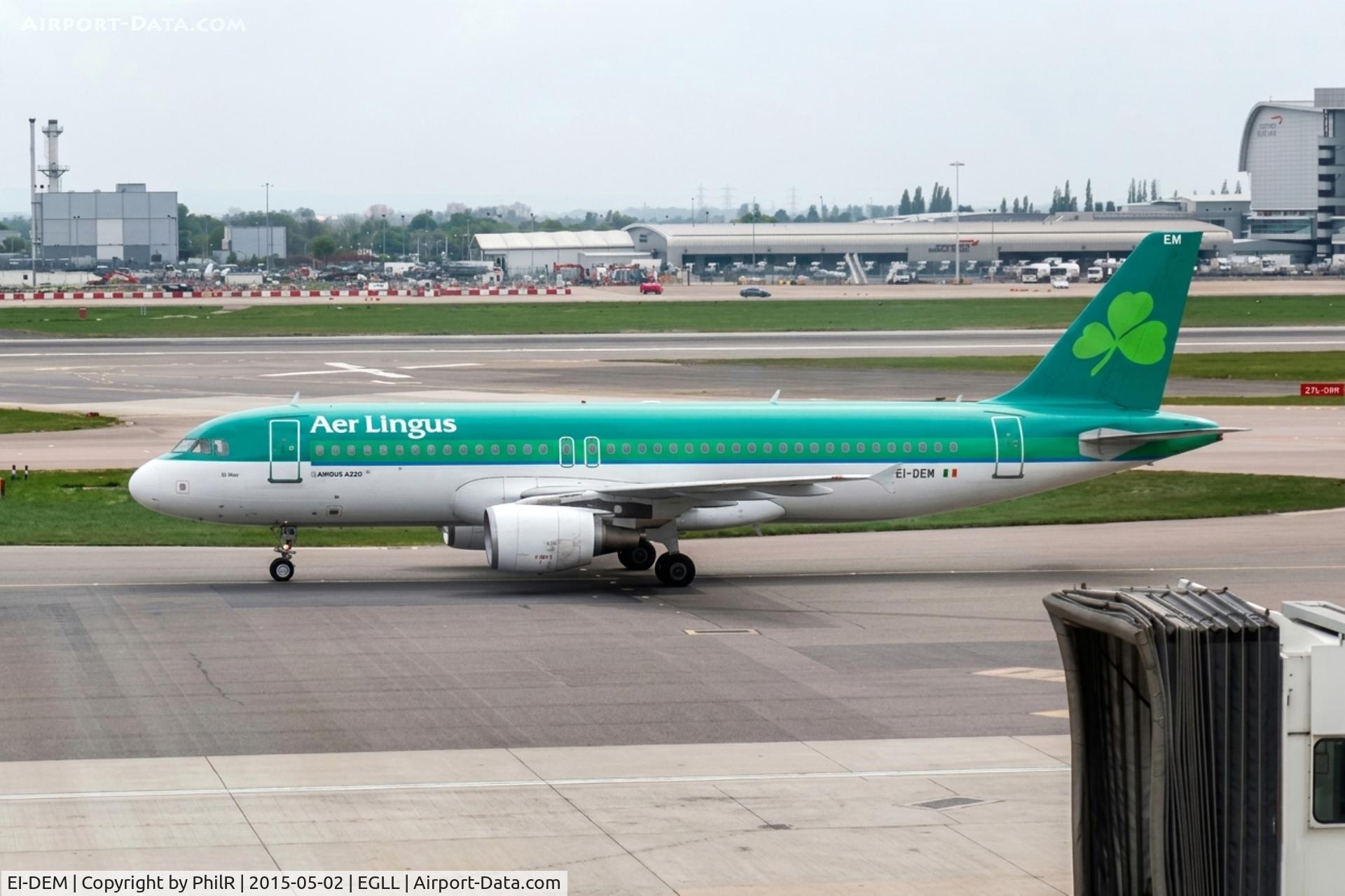 EI-DEM, 2005 Airbus A320-214, c/n 2411, EI-DEM 2005 A320-200 Aer Lingus LHR