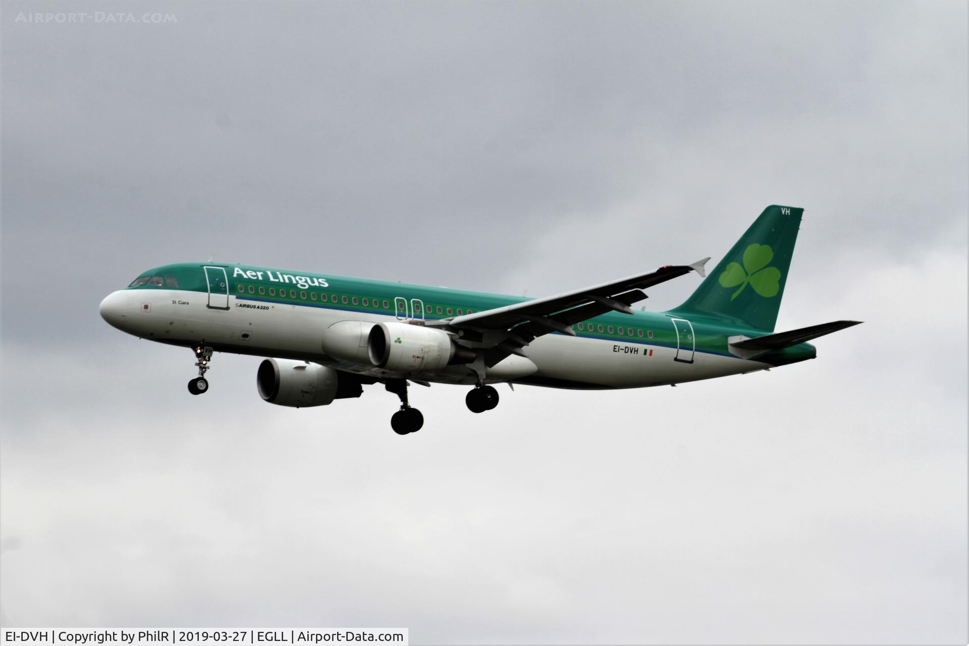 EI-DVH, 2007 Airbus A320-214, c/n 3345, EI-DVH 2007 A320-200 Bedfont LHR 
