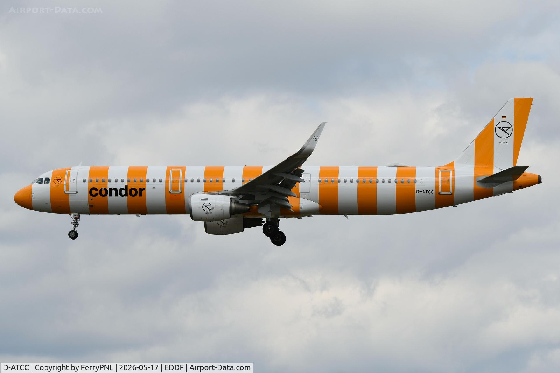 D-ATCC, 2015 Airbus A321-211, c/n 6501, Yellow A321 of Condor