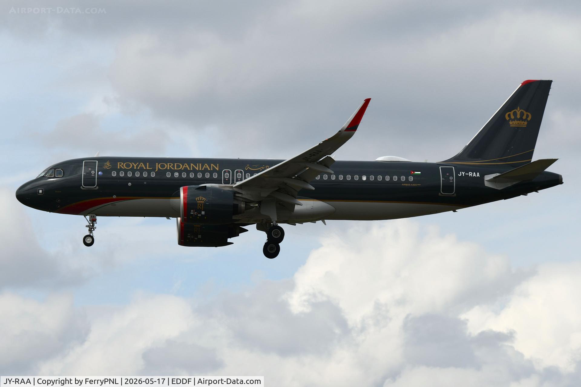 JY-RAA, 2024 Airbus A320-271 N, c/n 12292, Jordanian A320N