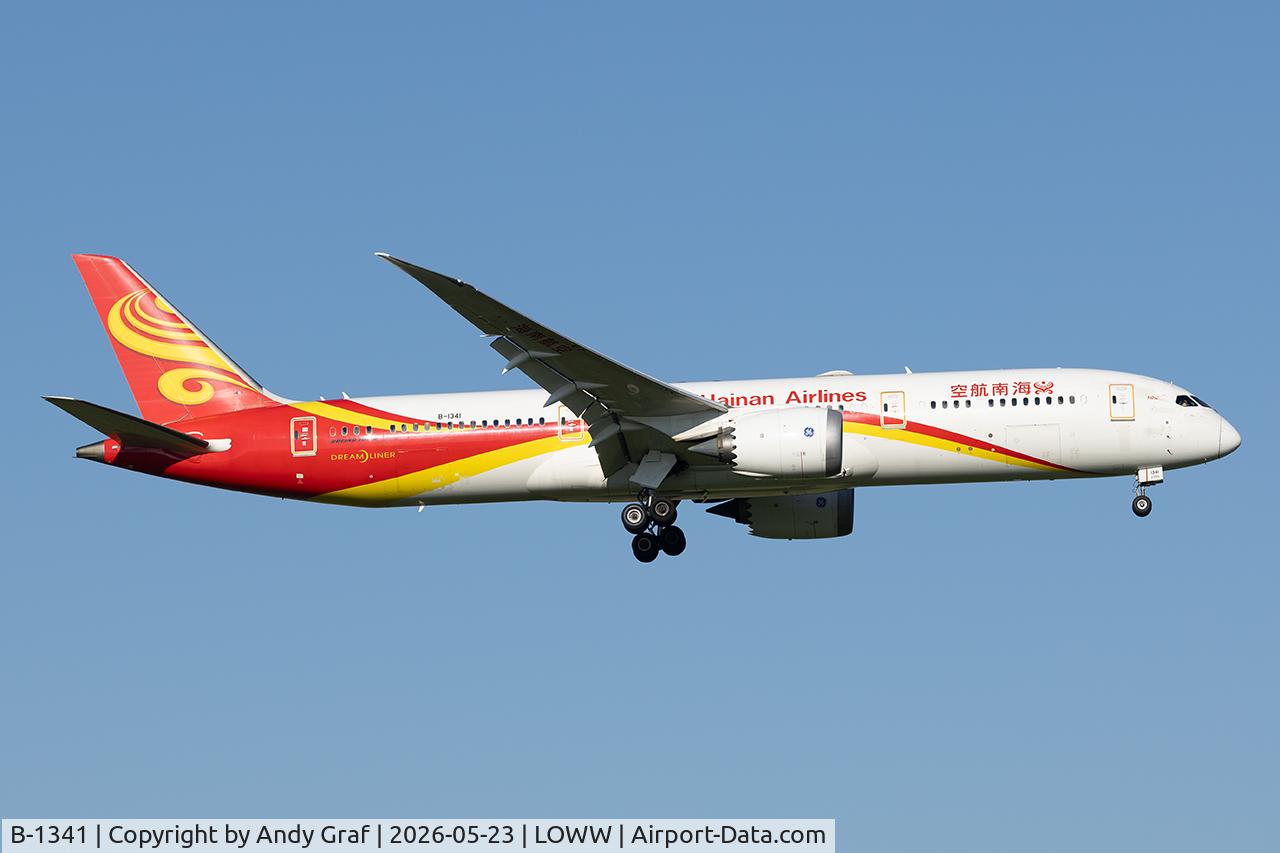 B-1341, 2017 Boeing 787-9 Dreamliner, c/n 62722, Hainan 787-8