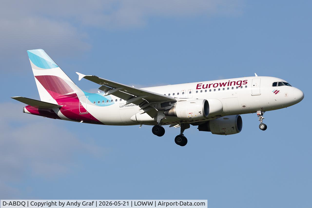 D-ABDQ, 2007 Airbus A320-214, c/n 3121, Eurowings A320